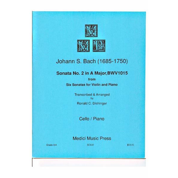Sonata No.2 in A Major, BWV 1015