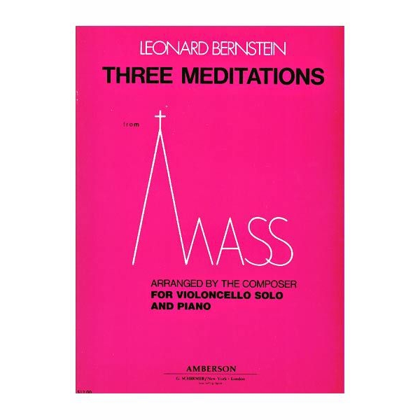 Three Meditations for Cello and Piano