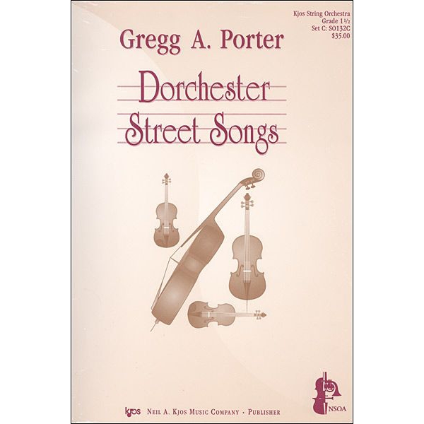 Dorchester Street Songs for String Orchestra (Grade 1.5)