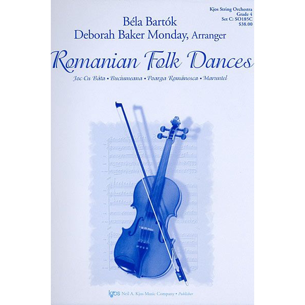 Roumanian Folk Dances (Orchestra Arrangement: Grade 4)