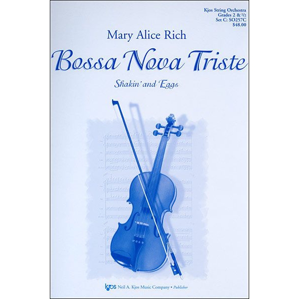 Bossa Nova Triste: Shakin' and Eggs for String Orchestra (Grade 2.5)