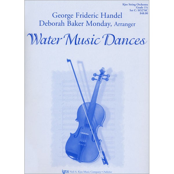 Water Music Dances for String Orchestra (Grade 1.5)
