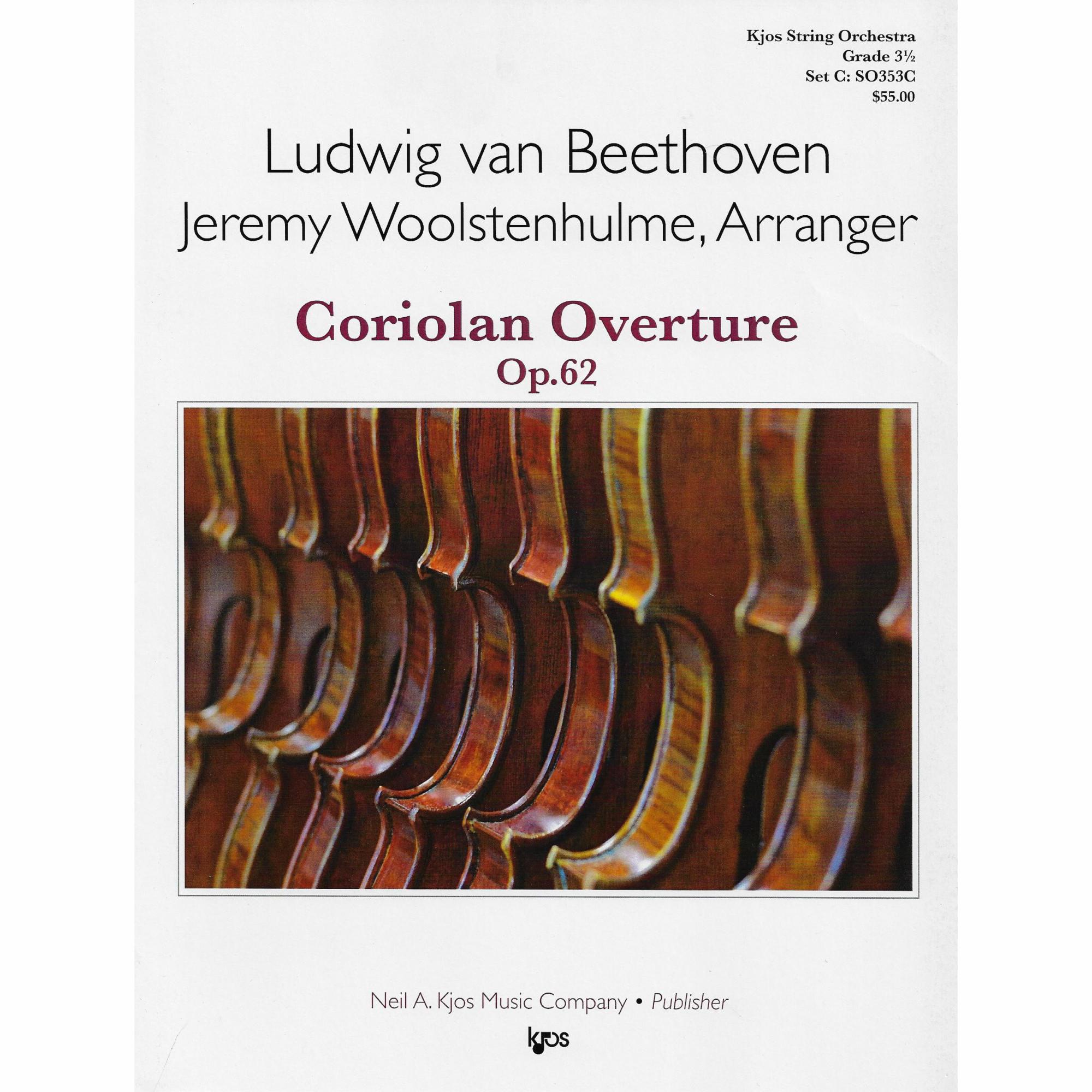 Coriolan Overture, Op. 62 for String Orchestra
