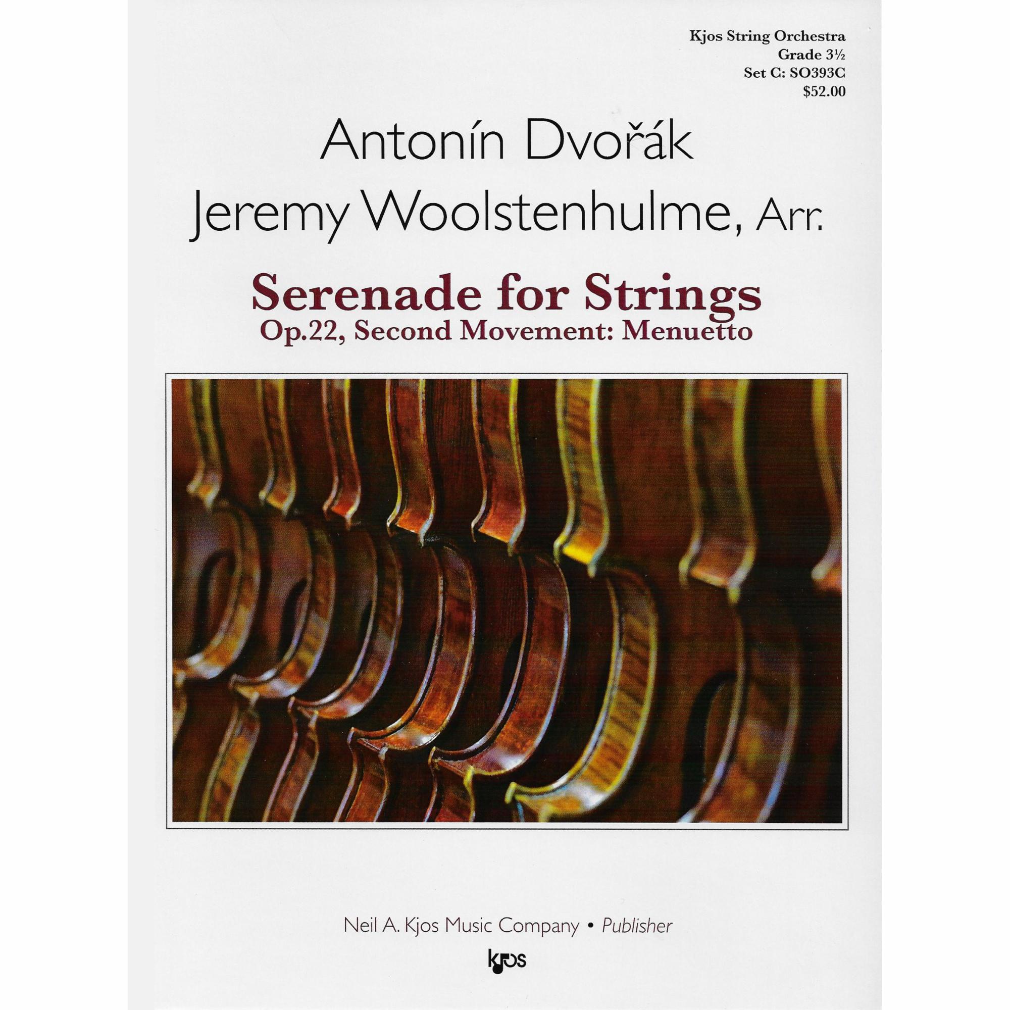Menuetto from Serenade for Strings, Op. 22 for String Orchestra