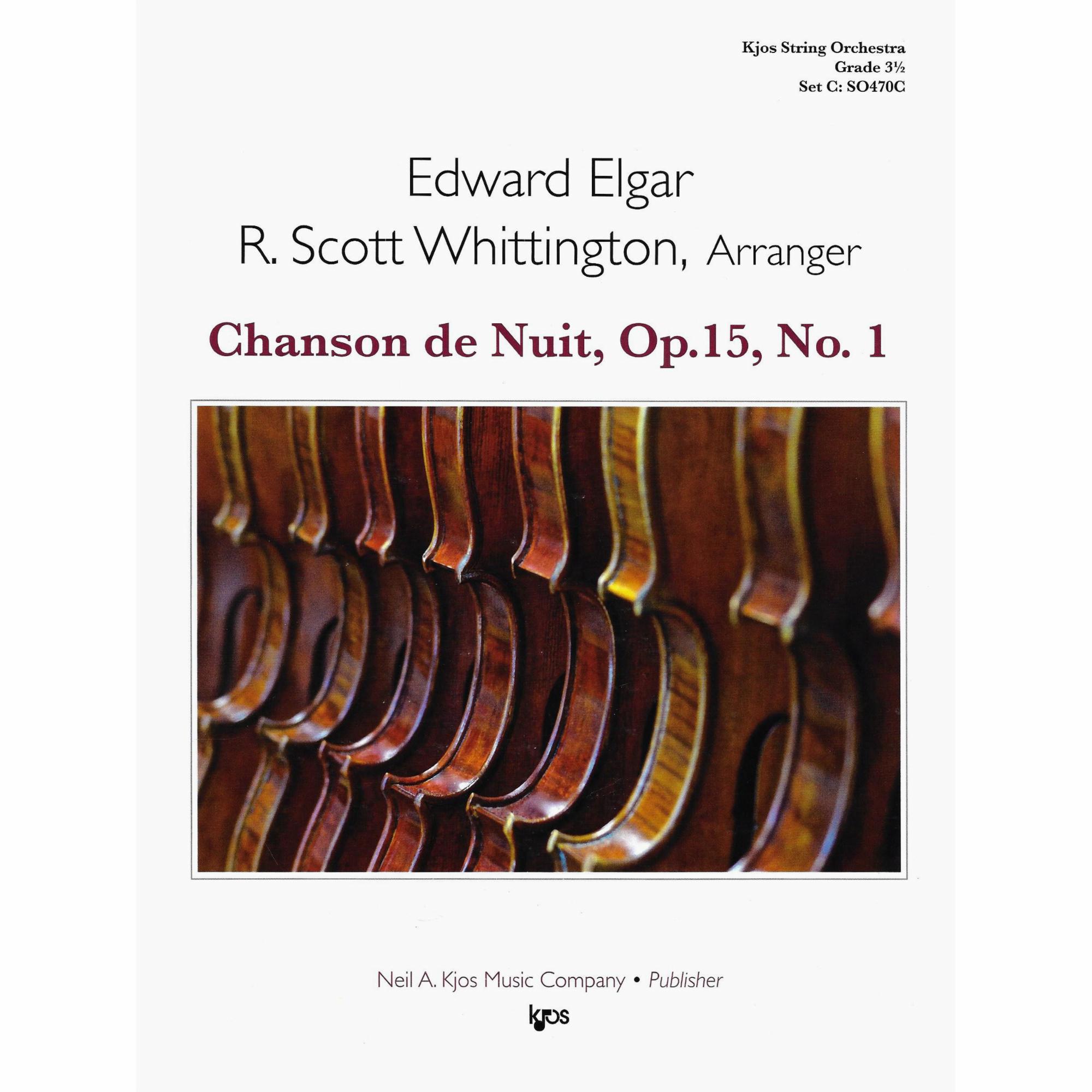 Elgar -- Chanson de Nuit, Op. 15, No. 1 for String Orchestra