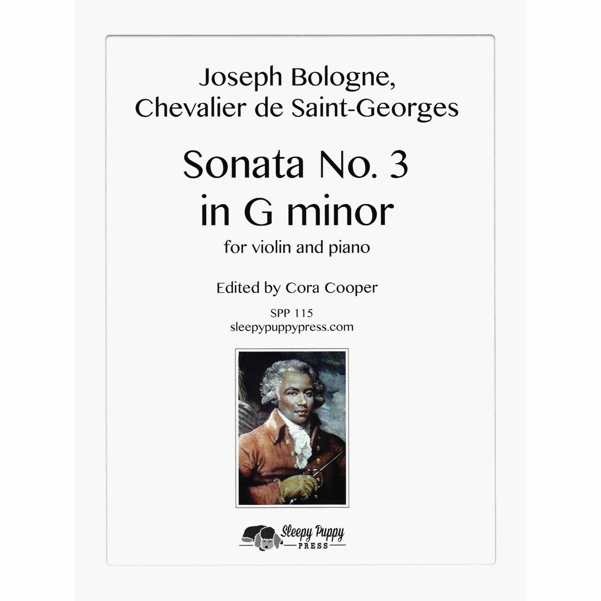Saint-Georges -- Sonata No. 3 in G Minor for Violin and Piano