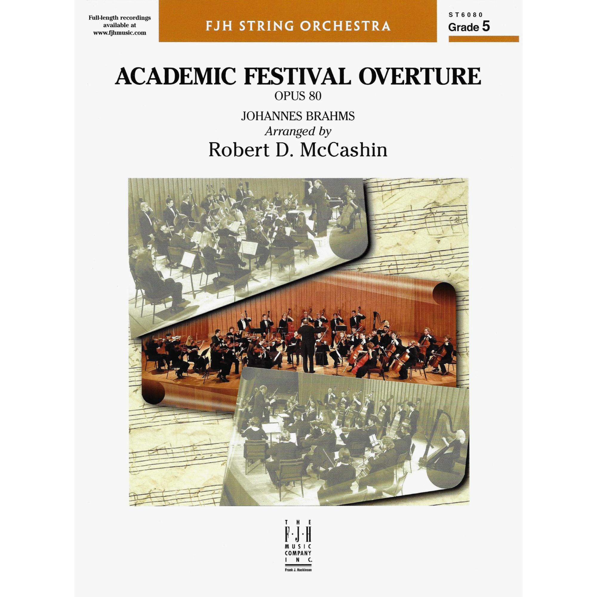 Brahms -- Academic Festival Overture for String Orchestra