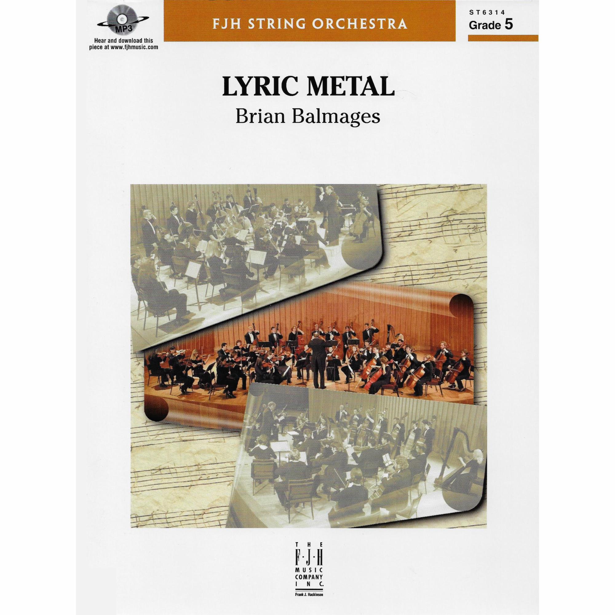 Lyric Metal for String Orchestra