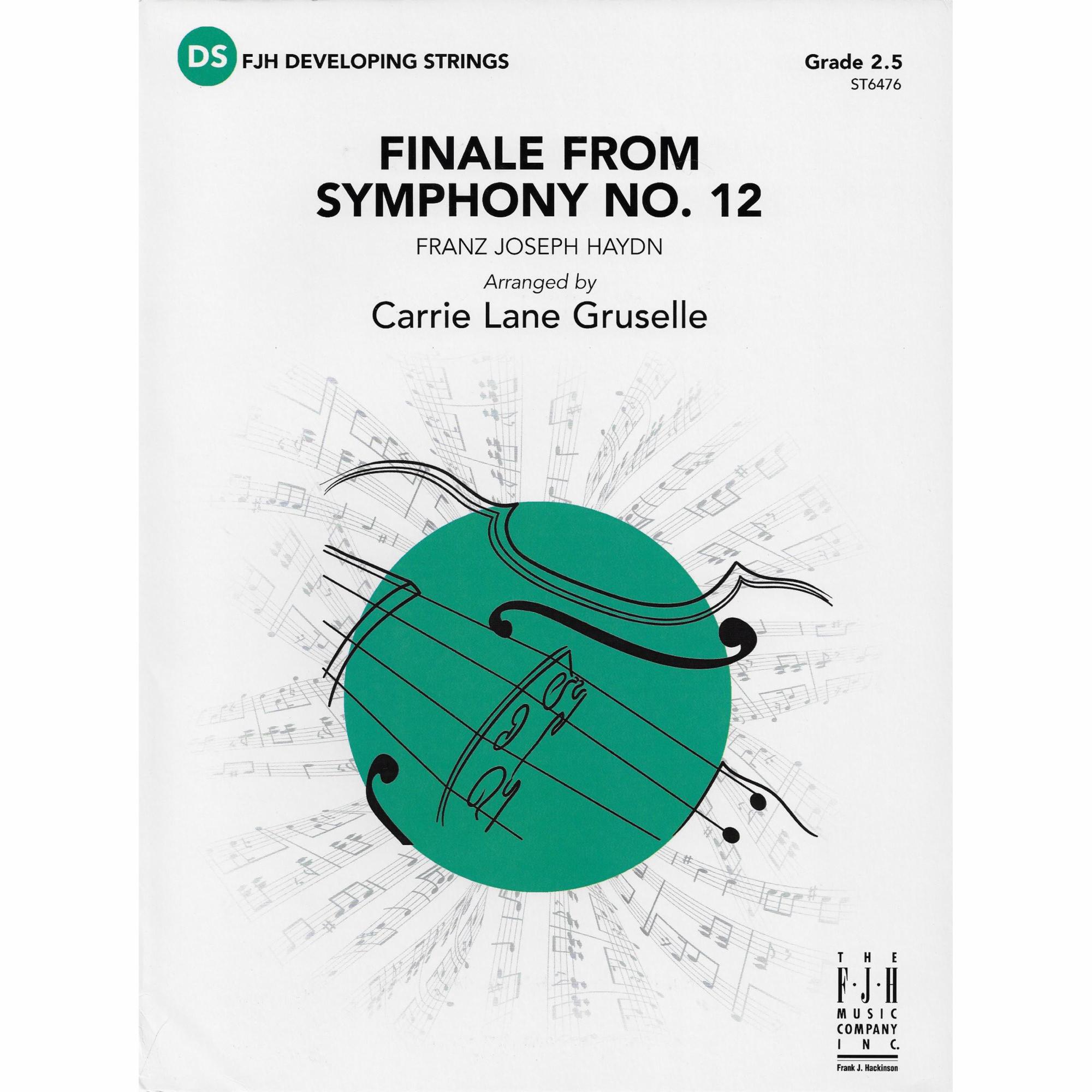 Finale from Symphony No. 12 for String Orchestra