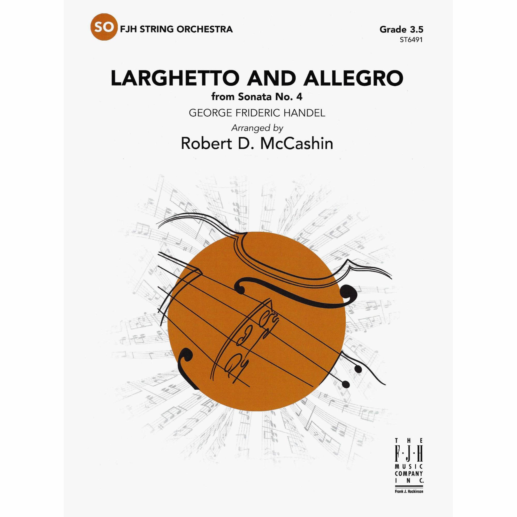 Handel -- Largetto and Allegro for String Orchestra