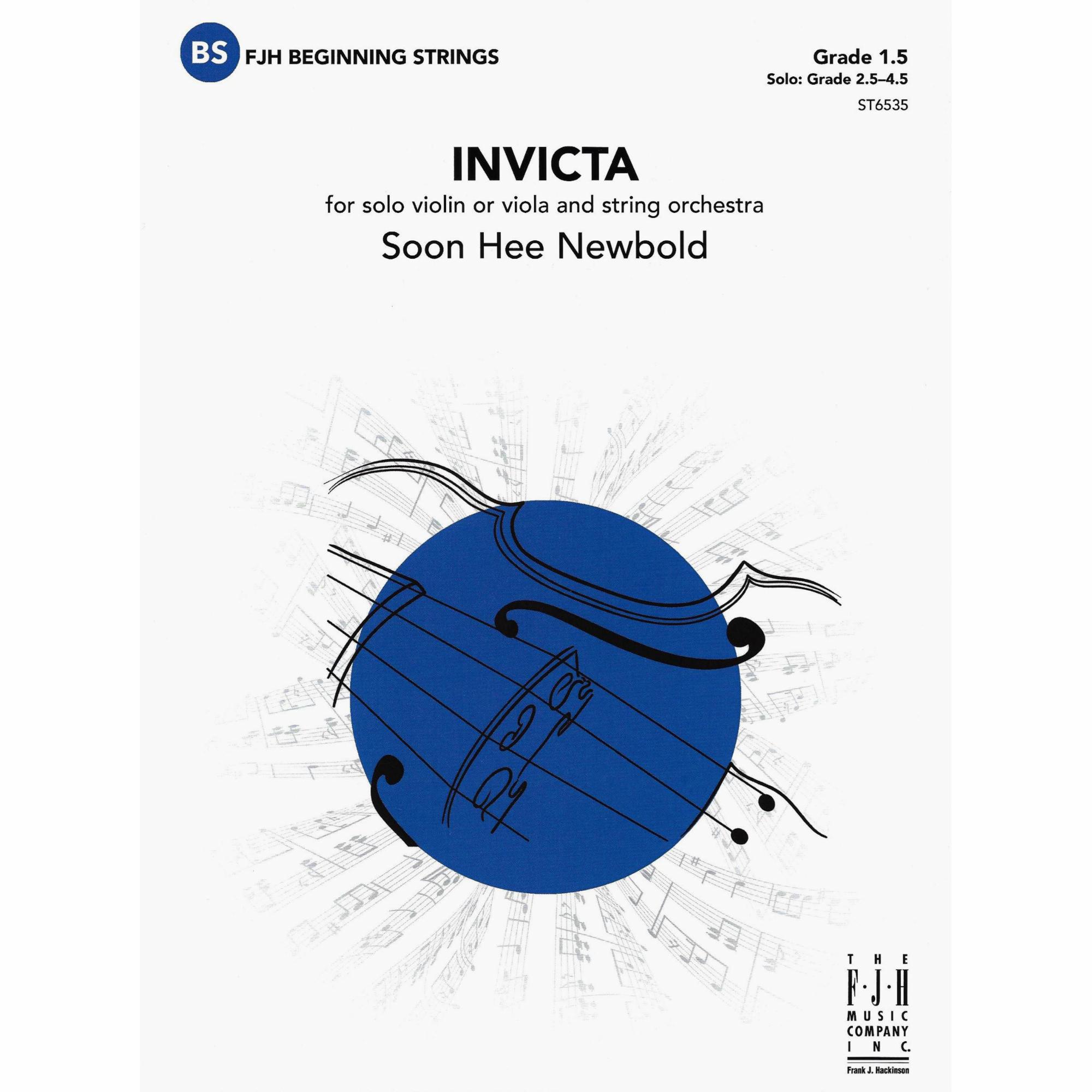 Invicta for Solo Violin or Viola and String Orchestra