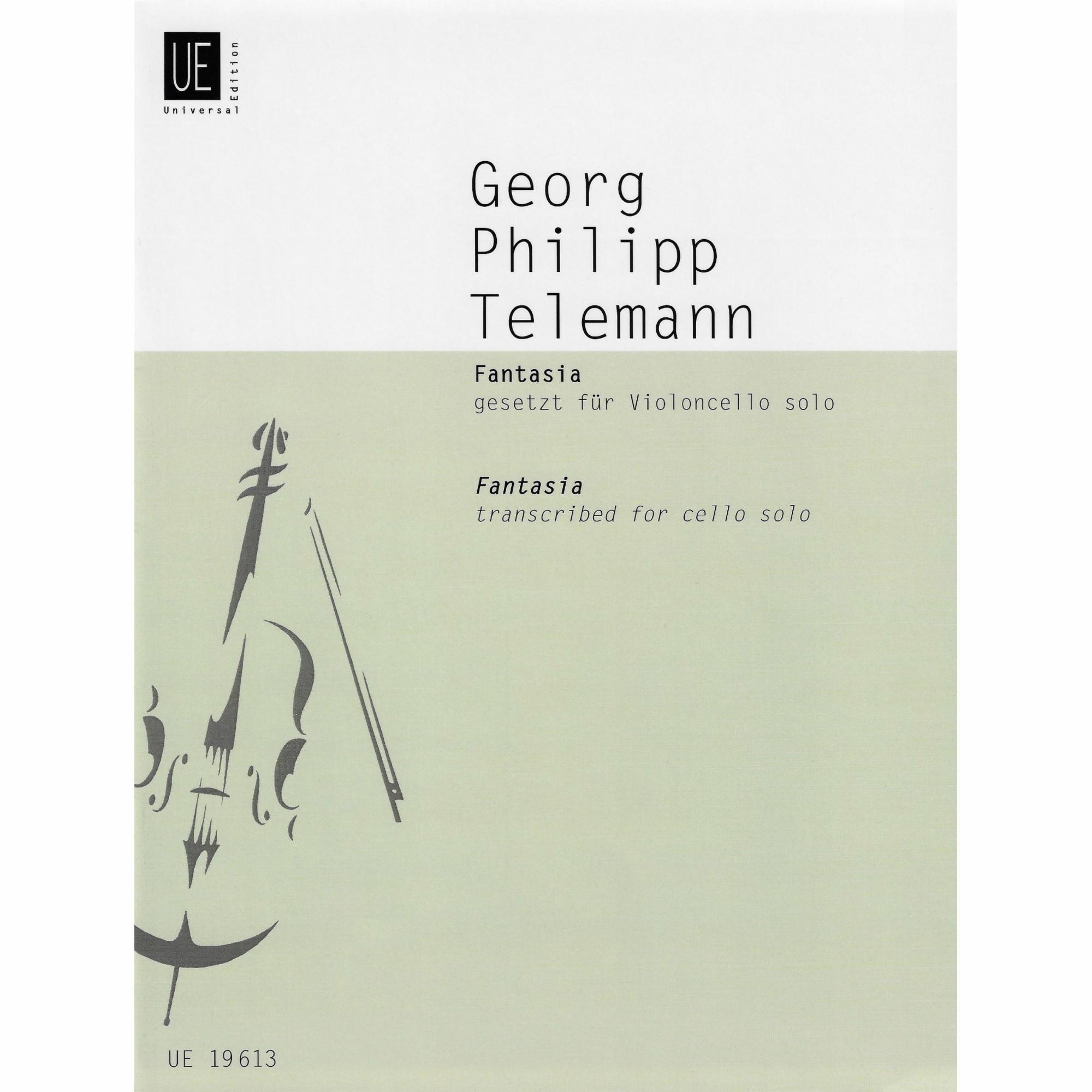 Telemann -- Fantasia for Solo Cello