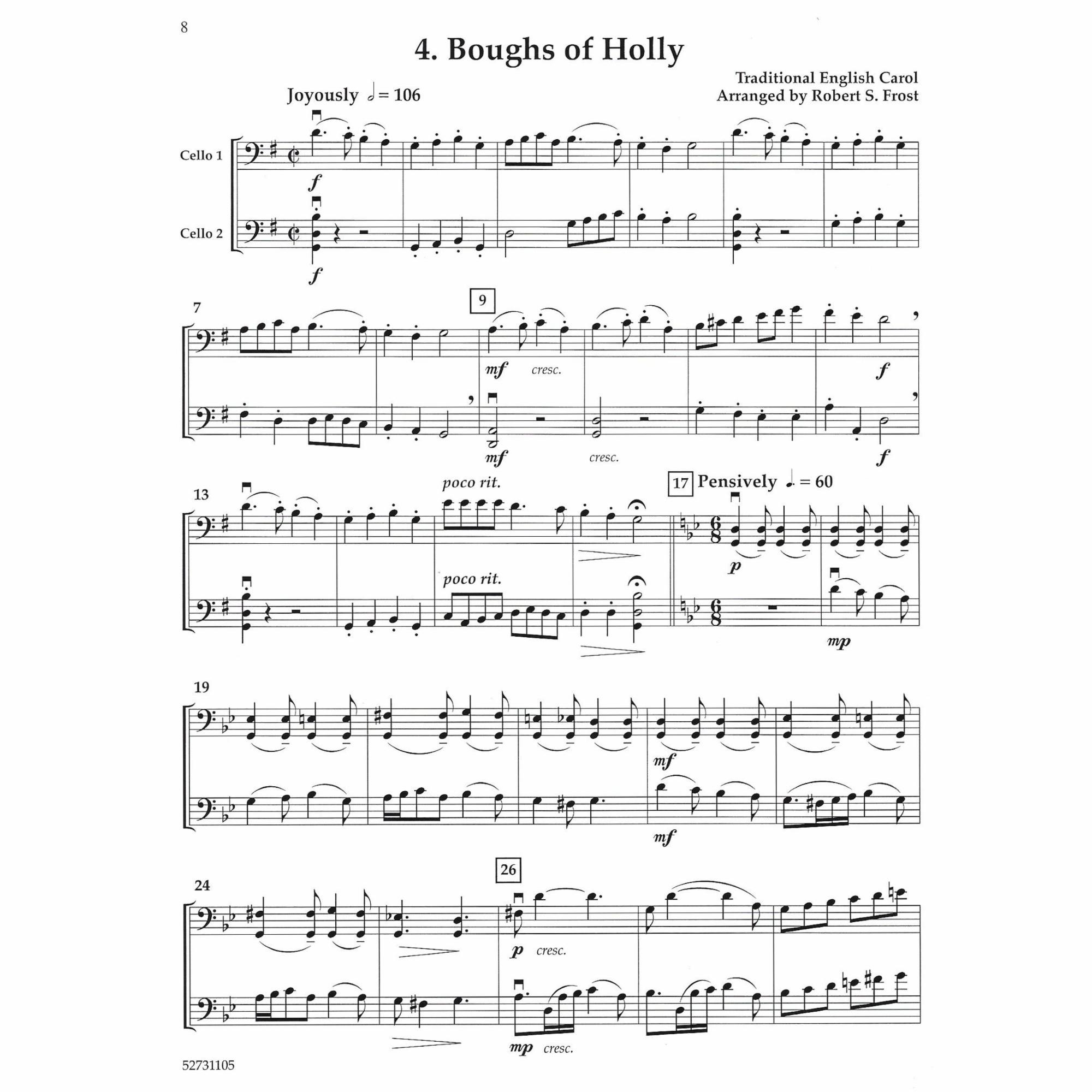 Sample: Cello (Pg. 8)