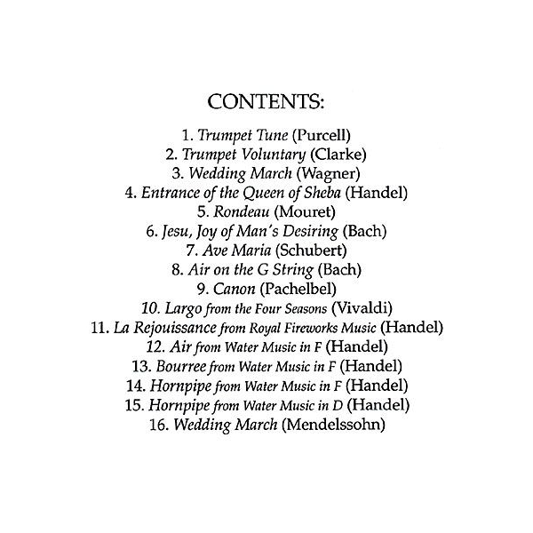 Table Of Contents