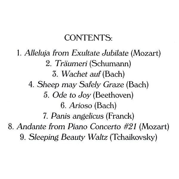 Table Of Contents