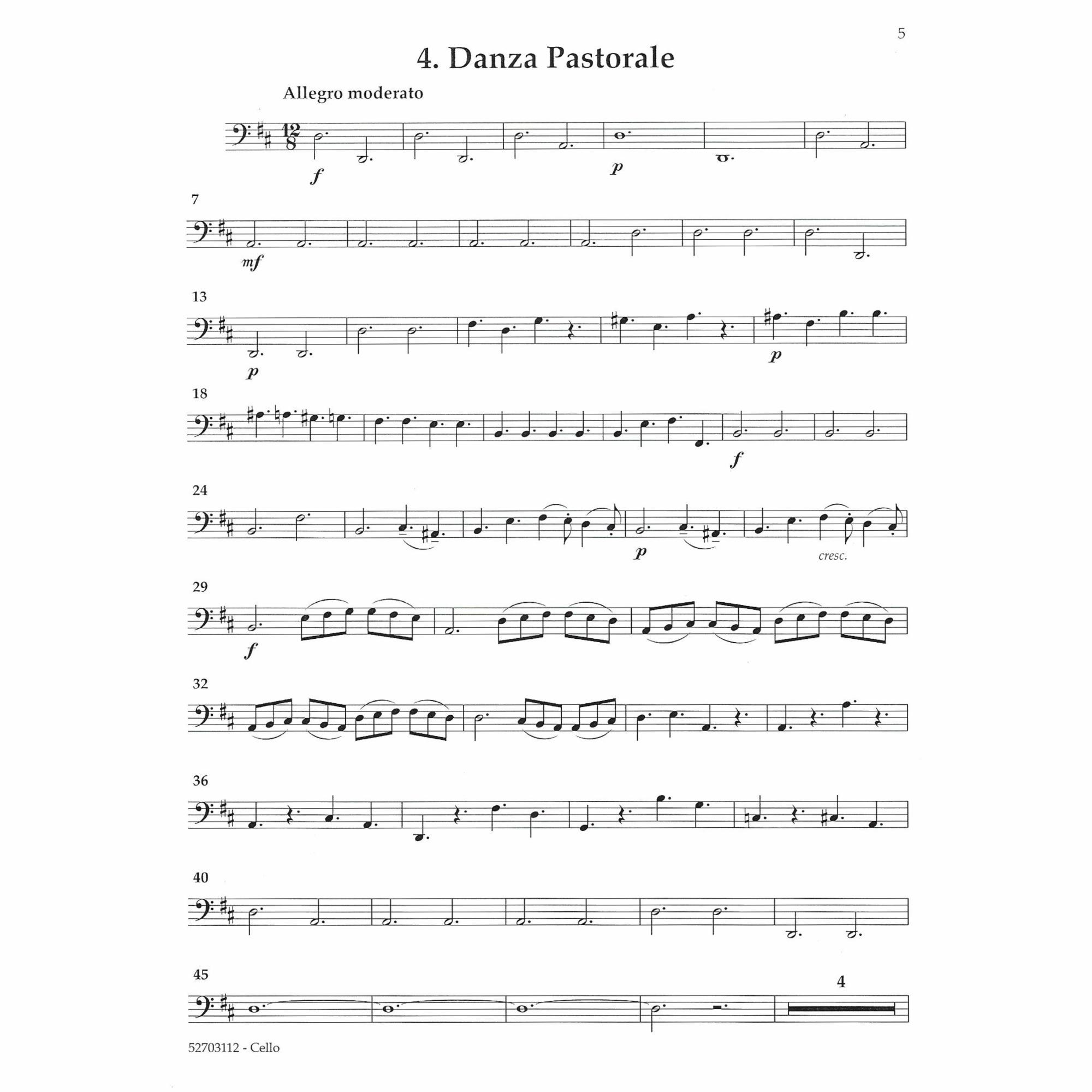 Sample: Cello (Pg. 5)