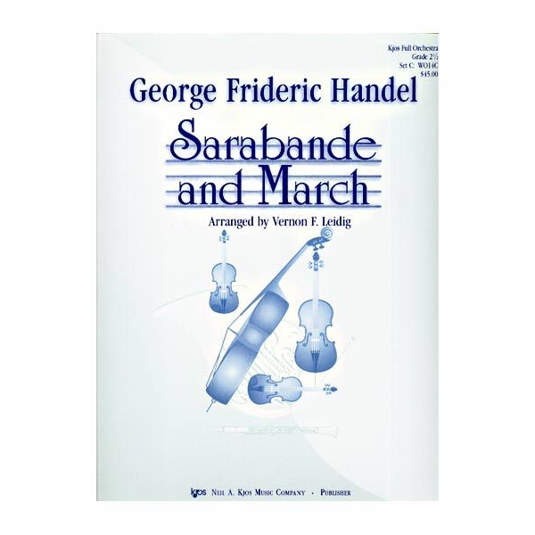 Sarabande and March for Full Orchestra  (Grade 2.5)