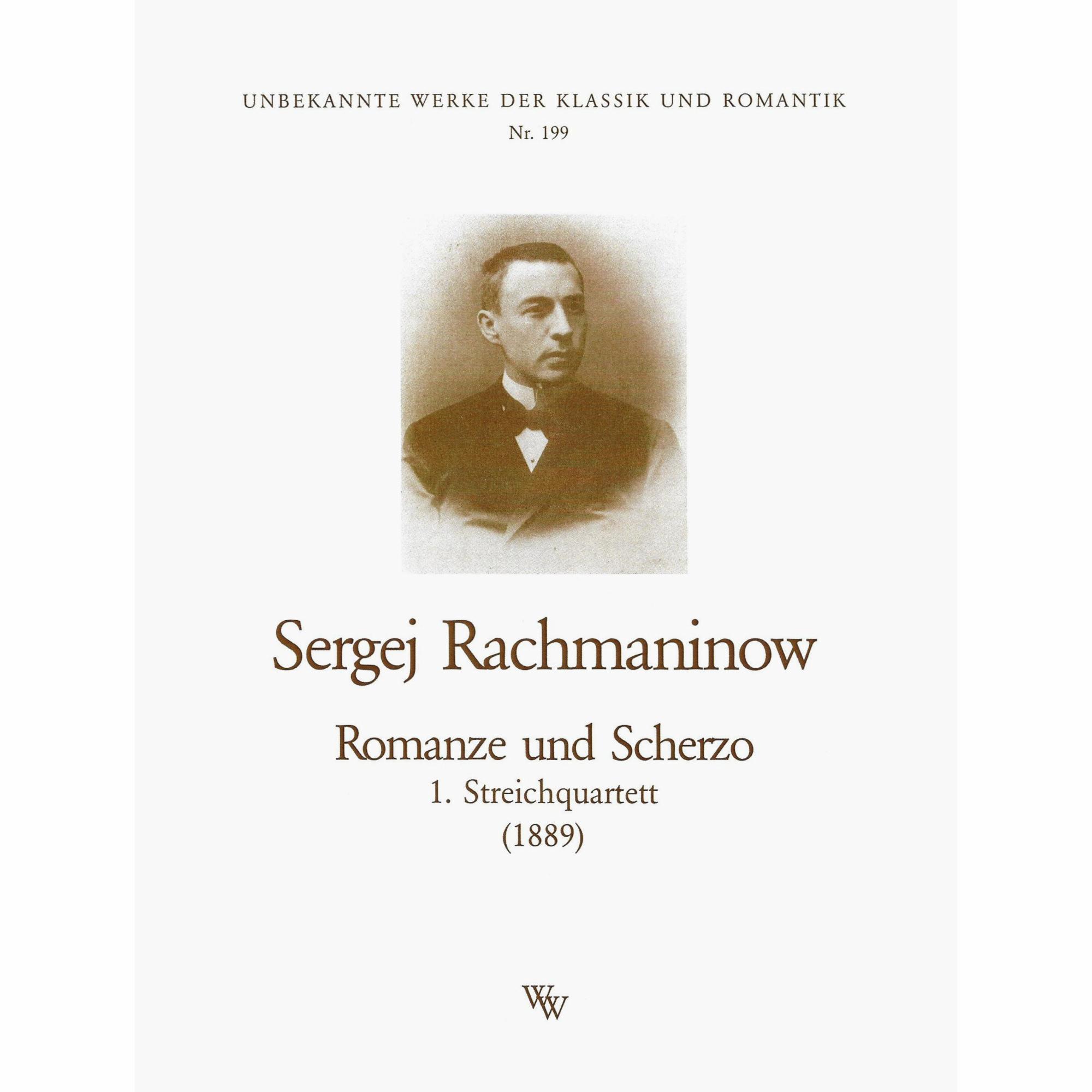 Rachmaninoff -- Romance and Scherzo for String Quartet