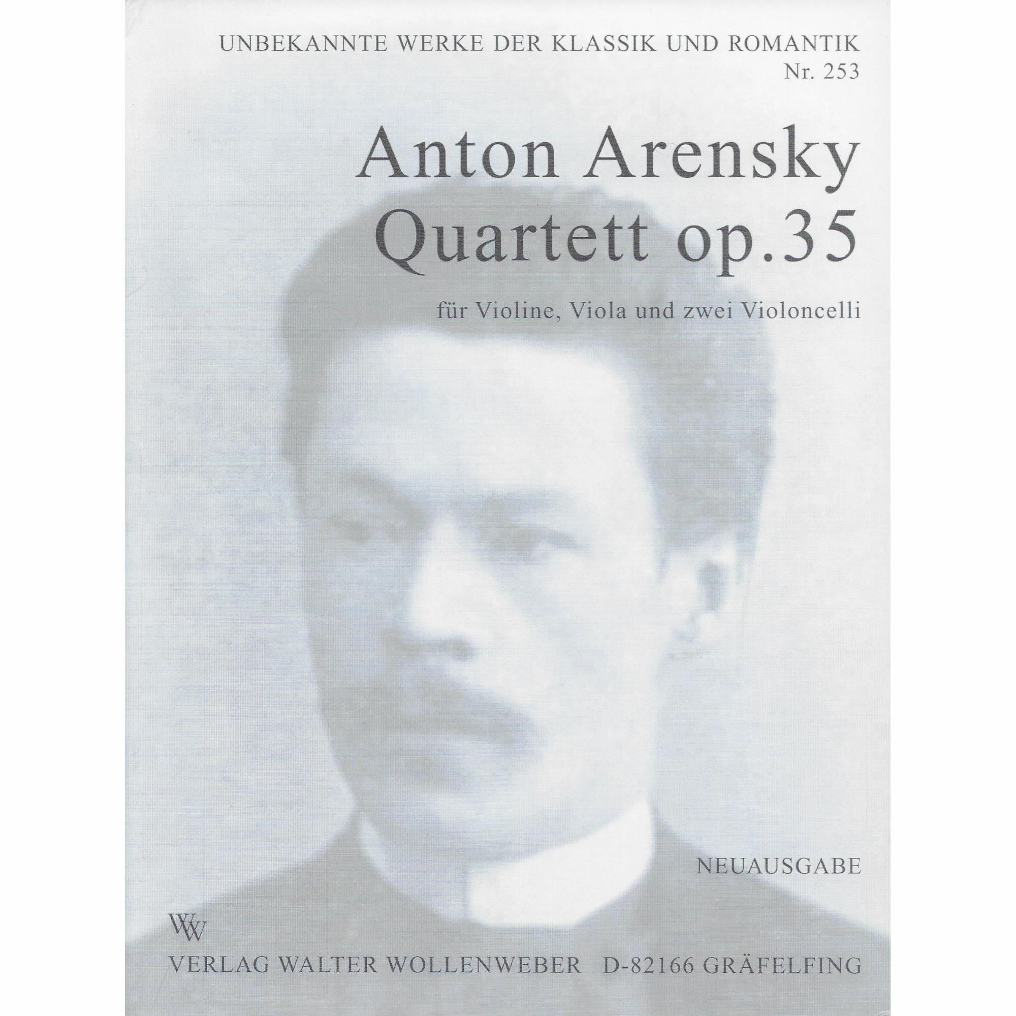 Arensky -- String Quartet No. 2 in A Minor, Op. 35