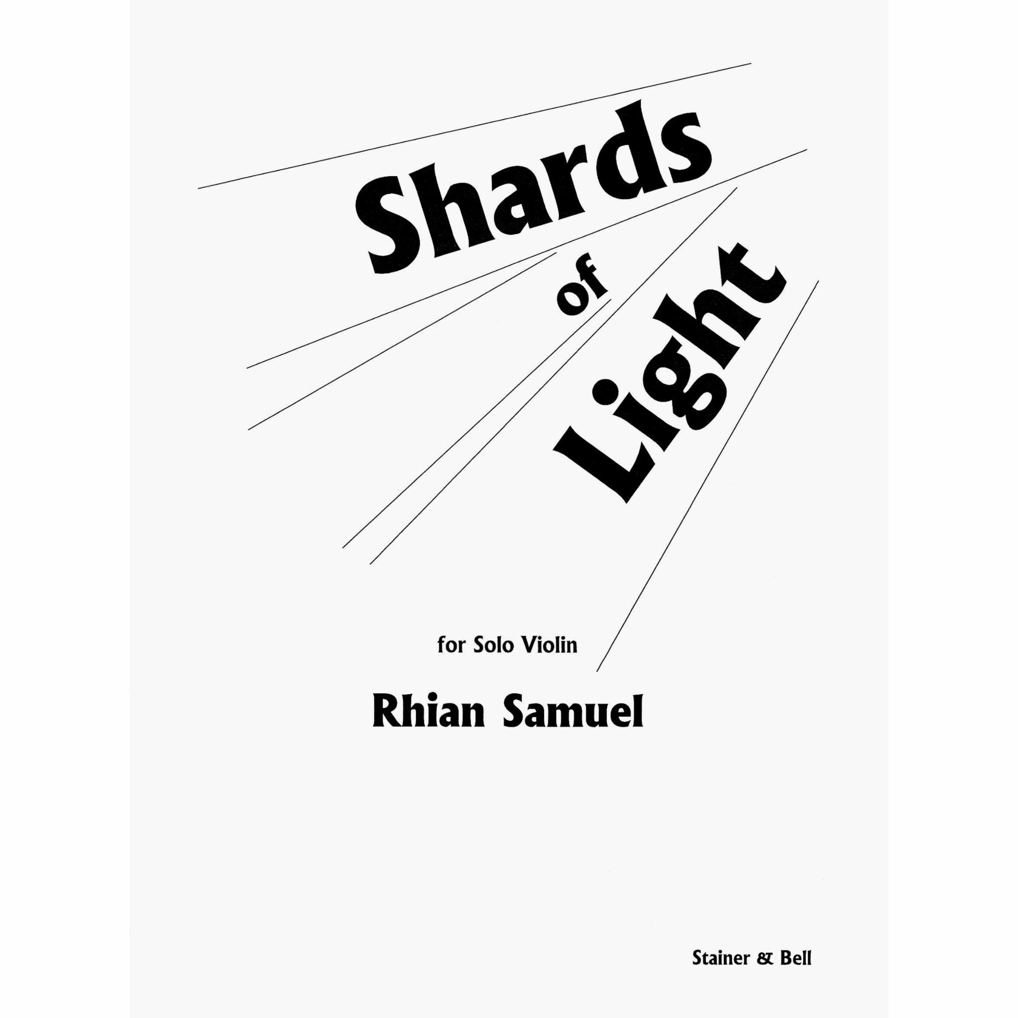 Samuel -- Shards of Light for Solo Violin