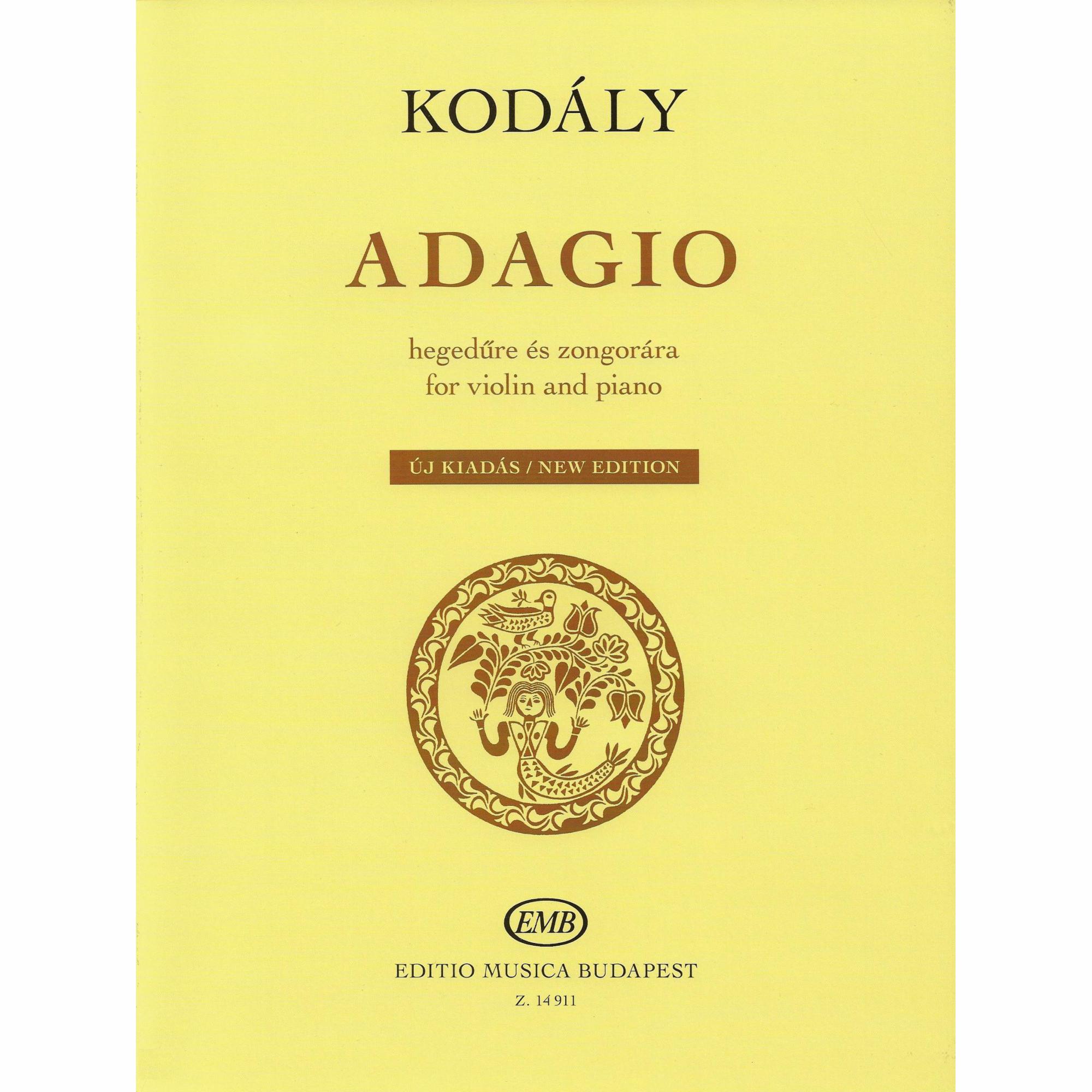 Kodaly -- Adagio for Violin and Piano