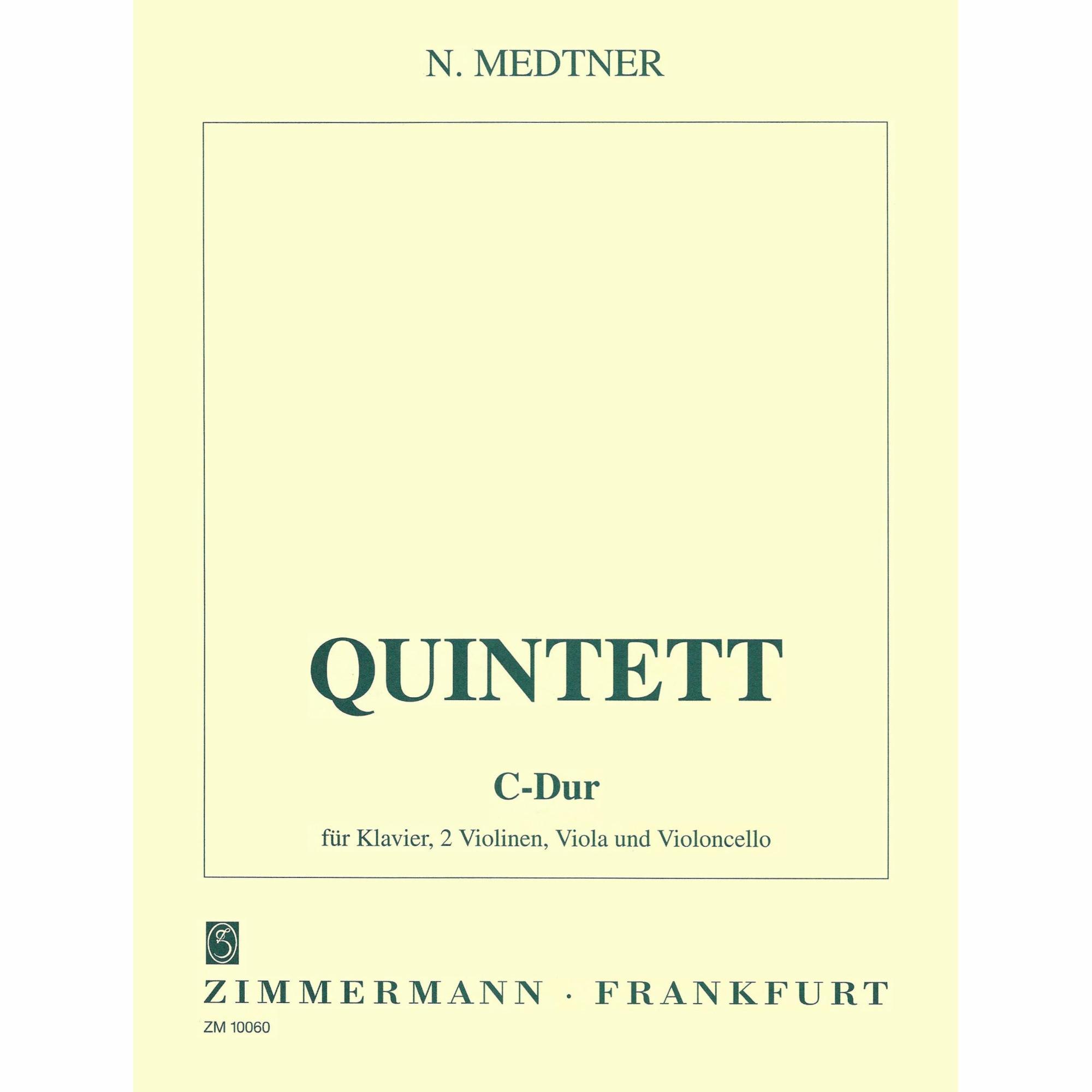 Medtner -- Piano Quintet in C Major, Op. post.
