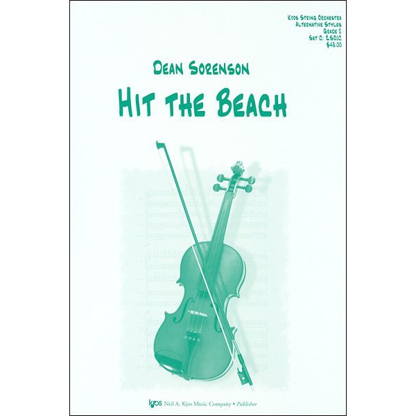 Hit The Beach for String Orchestra (Grade 2)