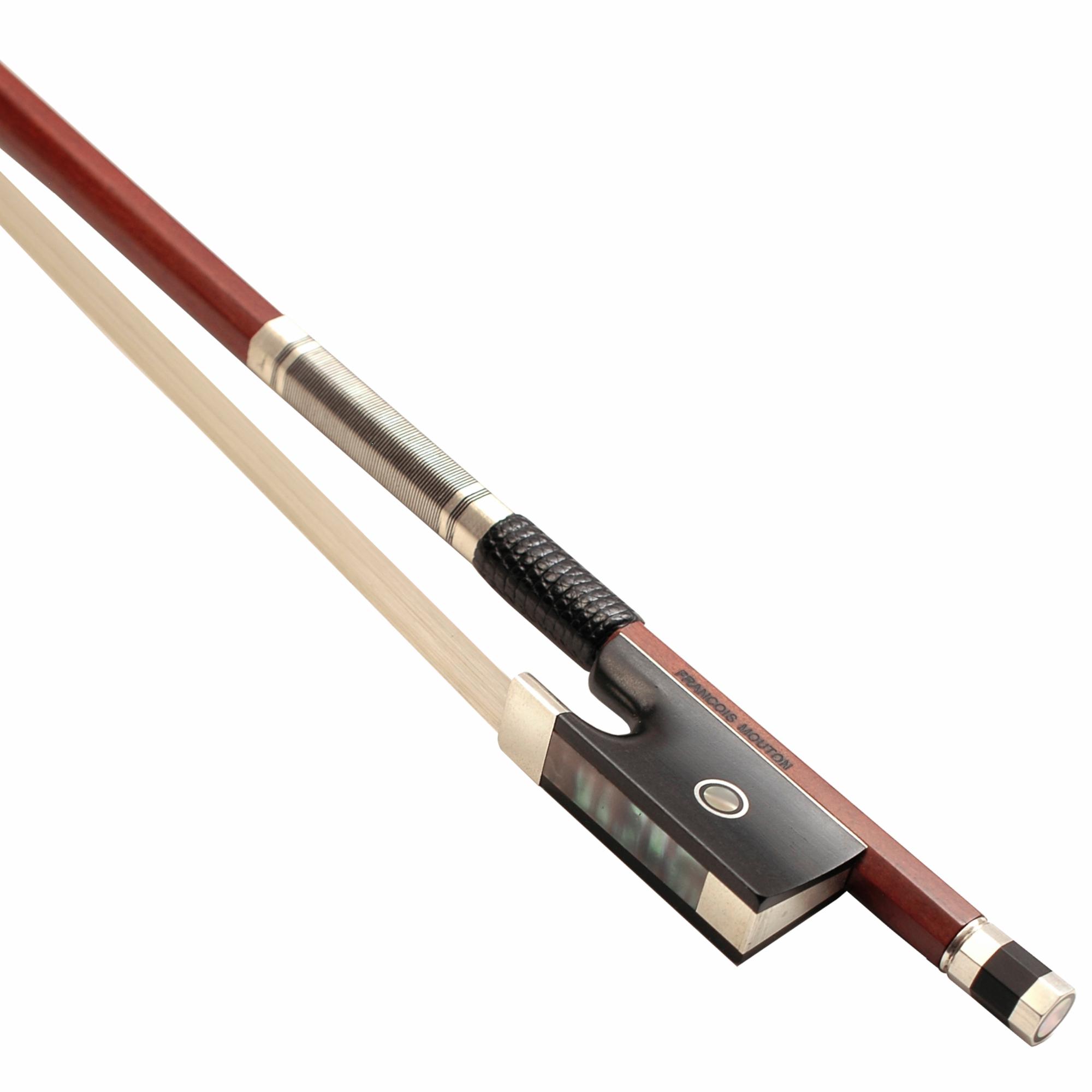 Louis Mouton Round or Octagonal Pernambuco Violin Bow