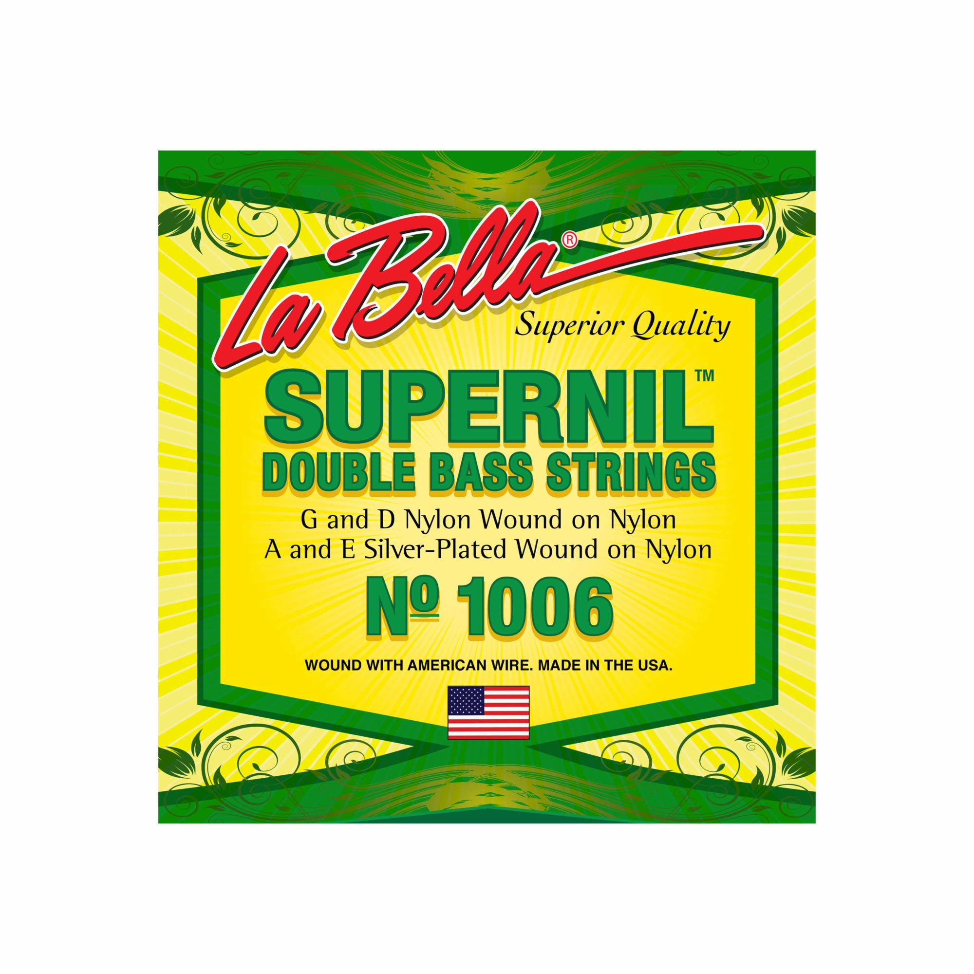 La Bella Supernil Bass Strings