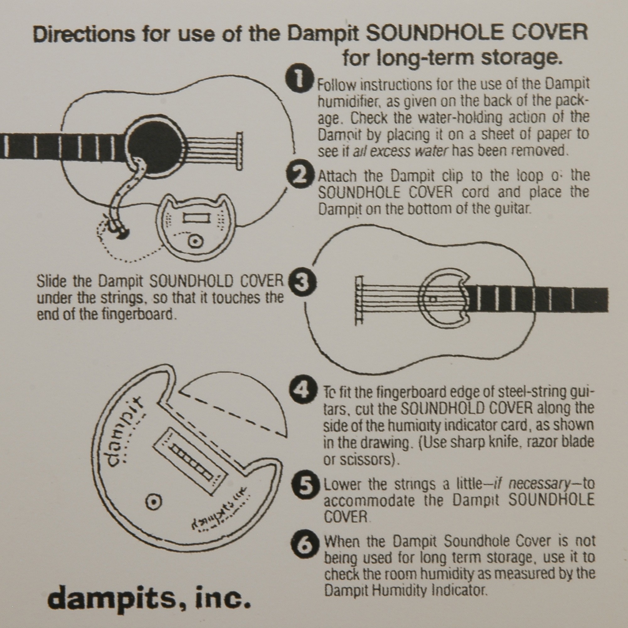 Guitar Directions For Use (included)