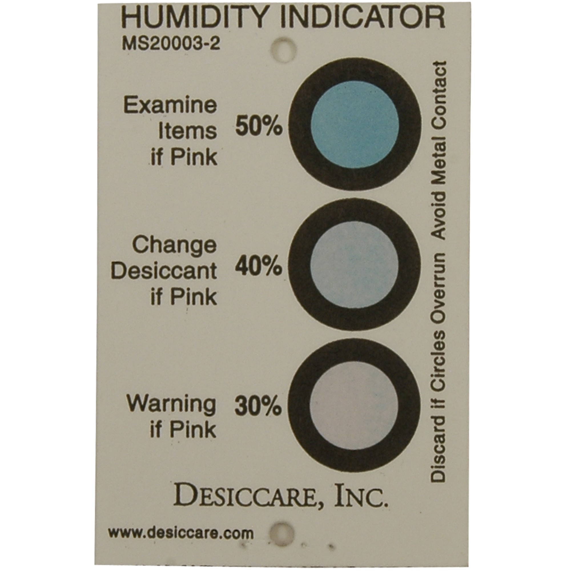 Humidity Indicator (included)