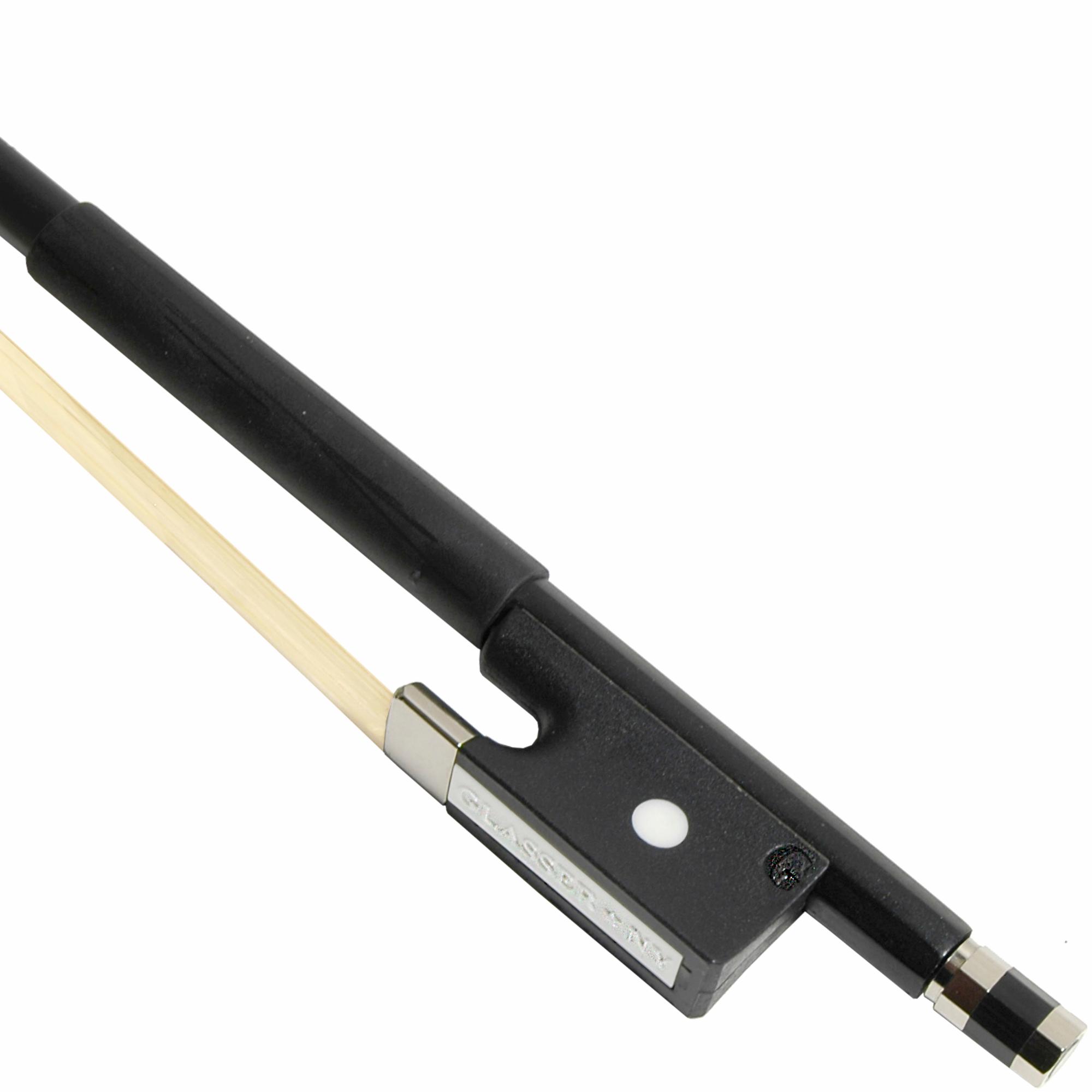 Glasser Plastic Grip Round Fiberglass Violin Bow