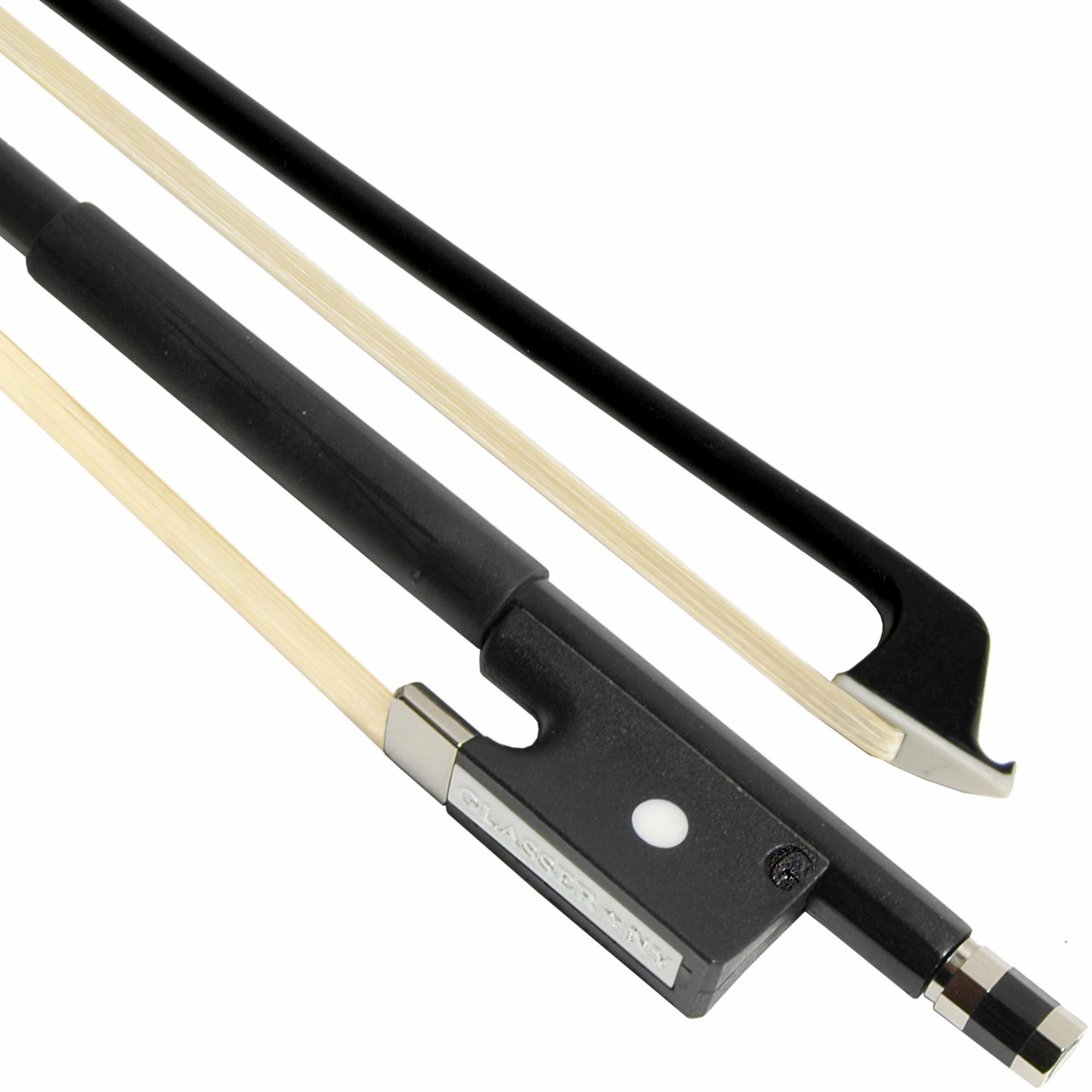 Glasser Plastic Grip Round Fiberglass Violin Bow