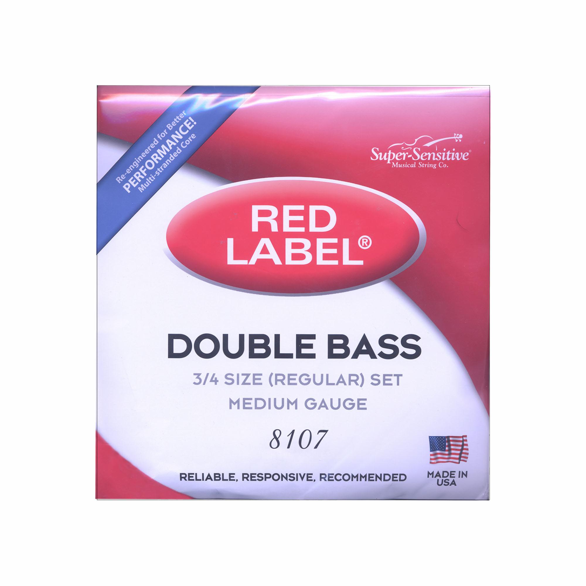 D'Addario Red Label Bass Strings