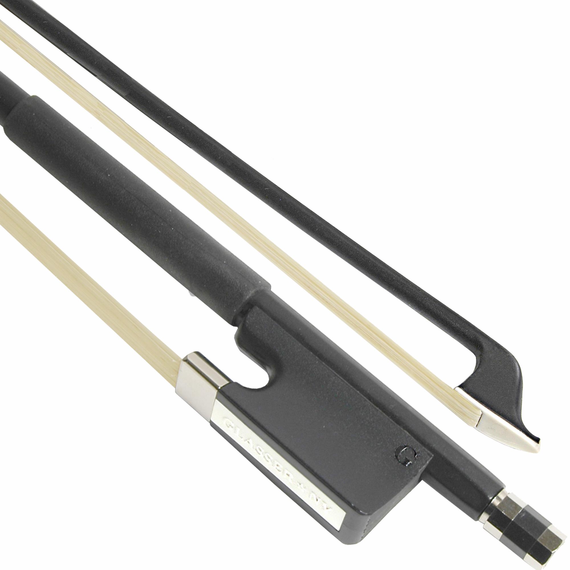 Glasser Plastic Grip Round Fiberglass Cello Bow