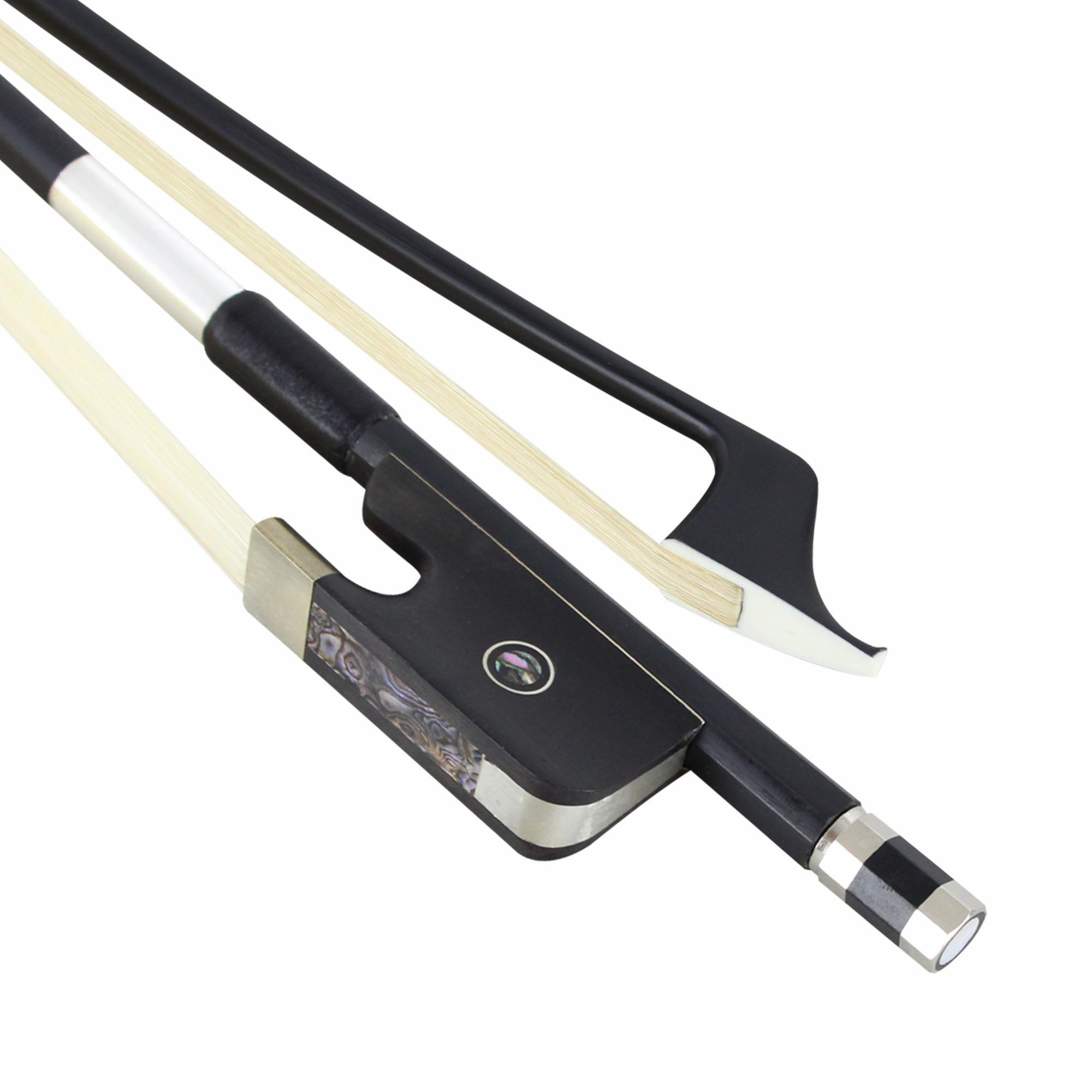 Stefano French or German Round Composite Bass Bow