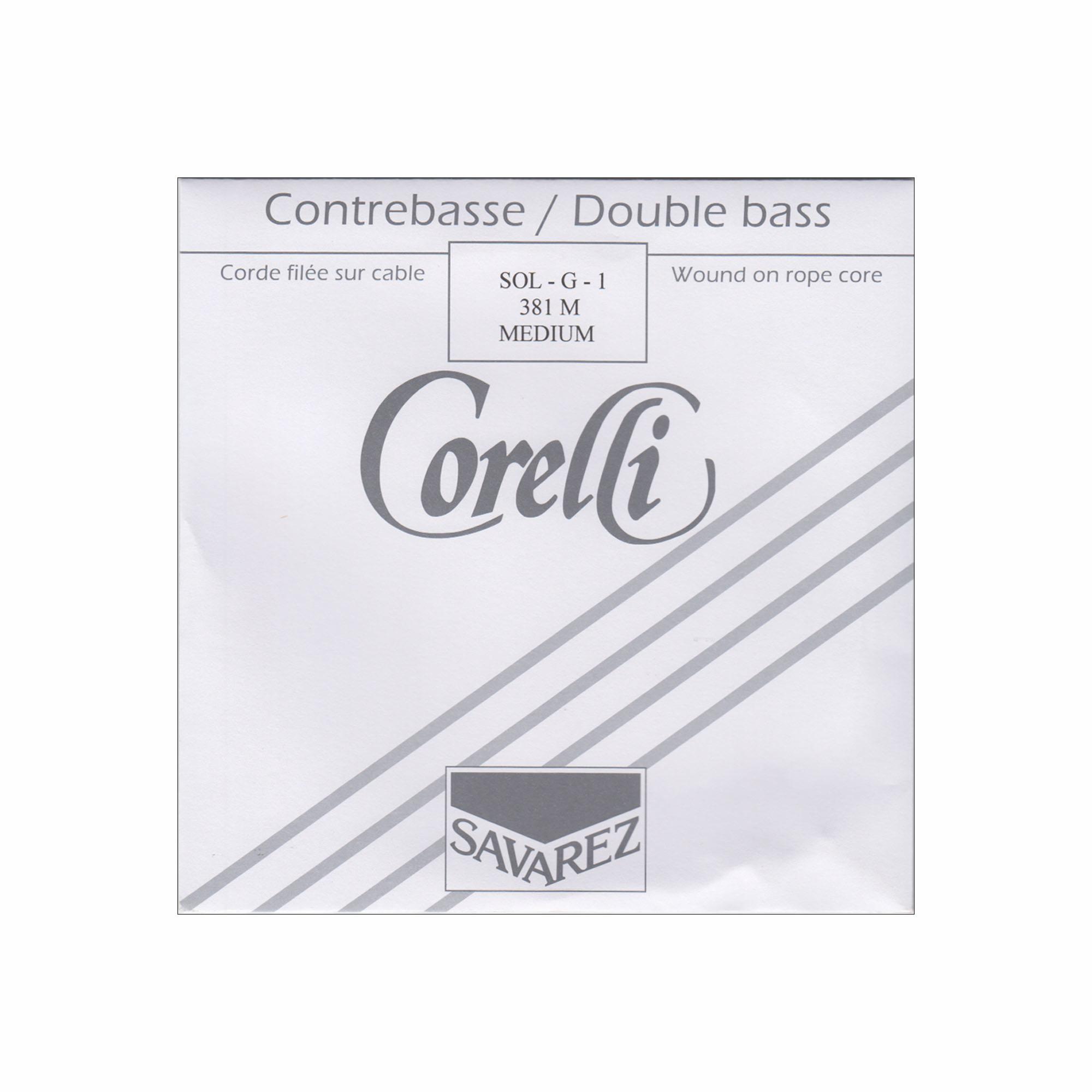 Corelli Nickel Bass Strings