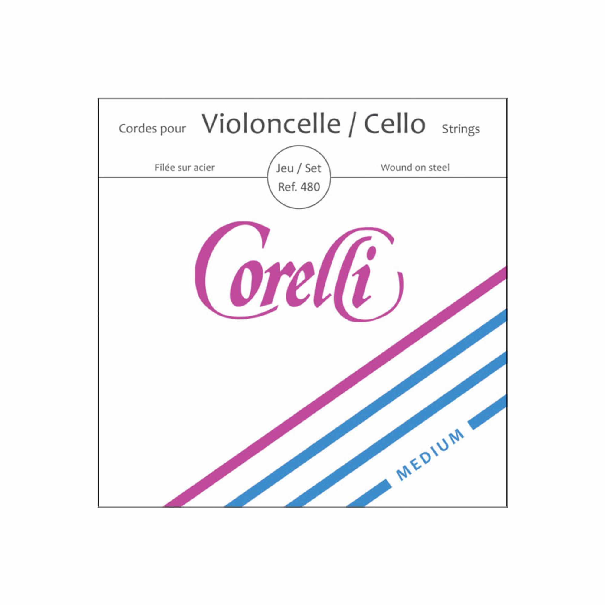 Corelli Steel Cello Strings