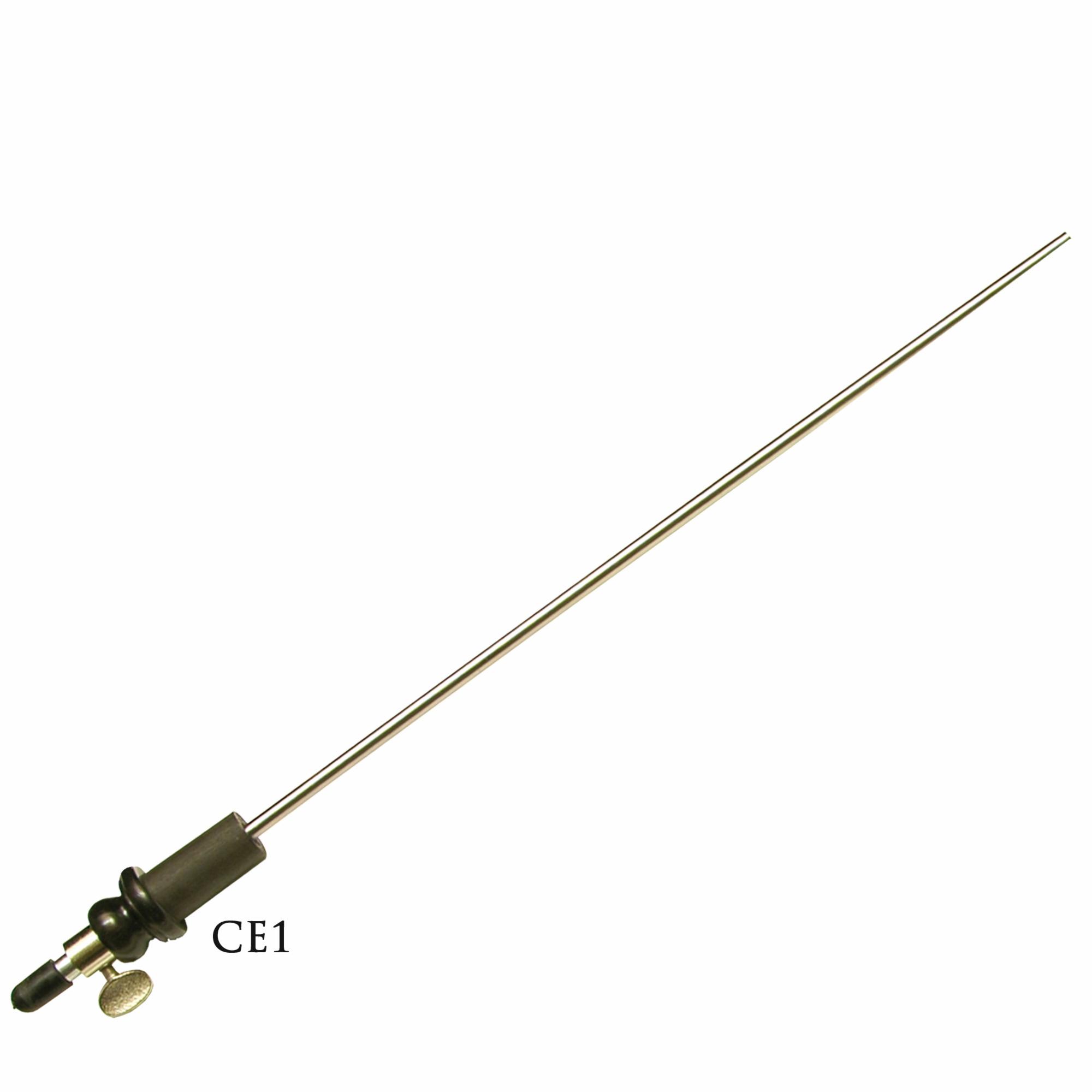 Cello endpin, synthetic cone, steel tube 49cm, Ø 8mm