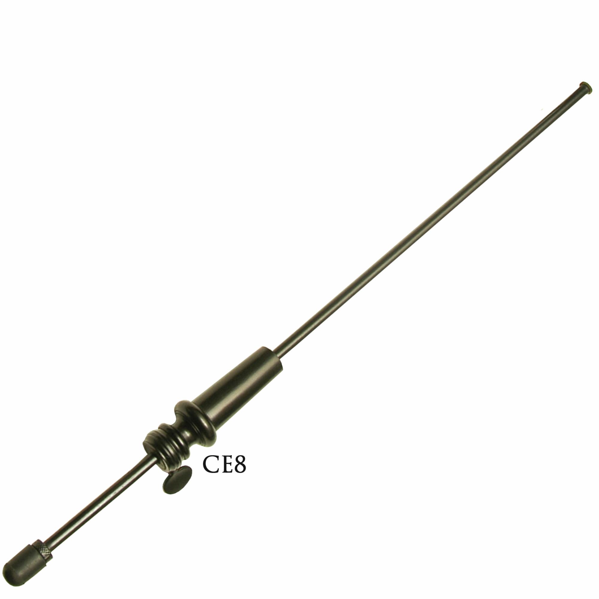 Cello endpin, synthetic cone, steel tube 39cm, Ø 8mm