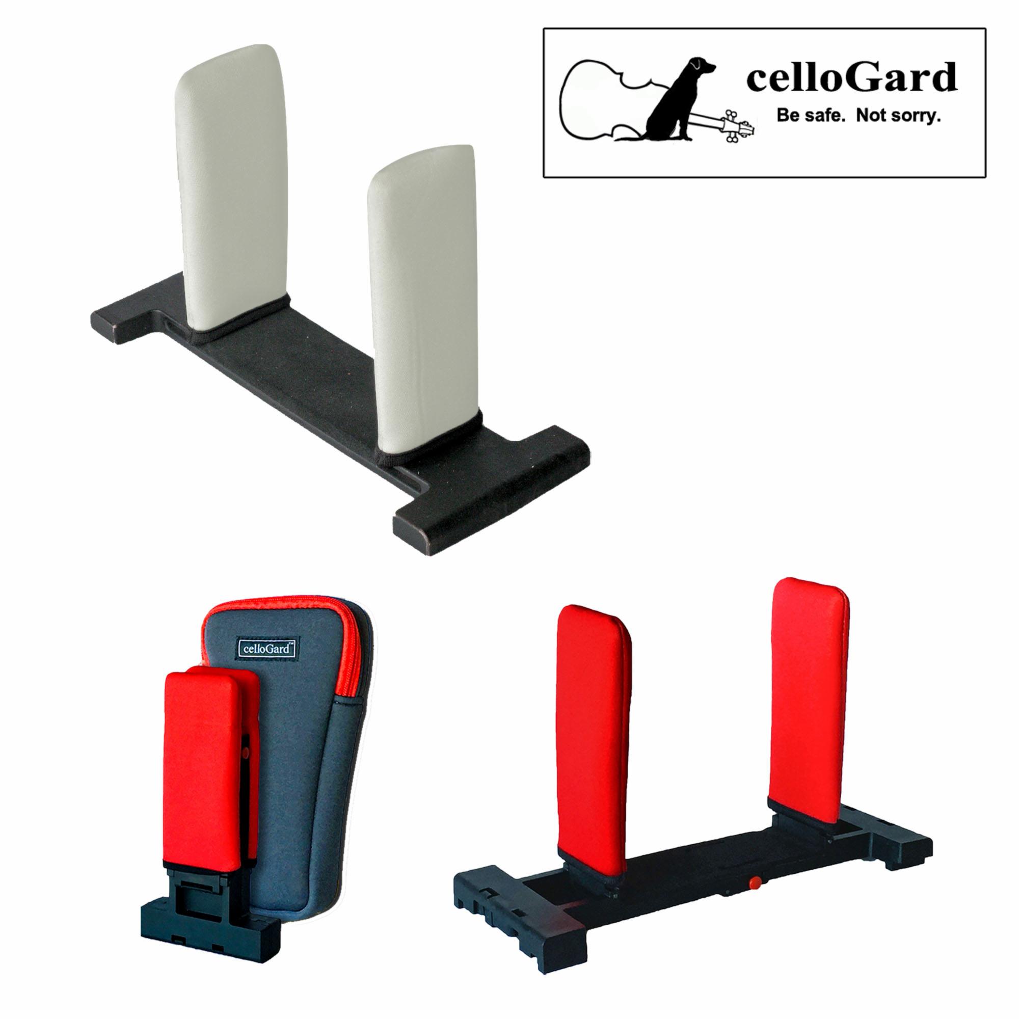 celloGard Model One and Foldable Cello Instrument Stand