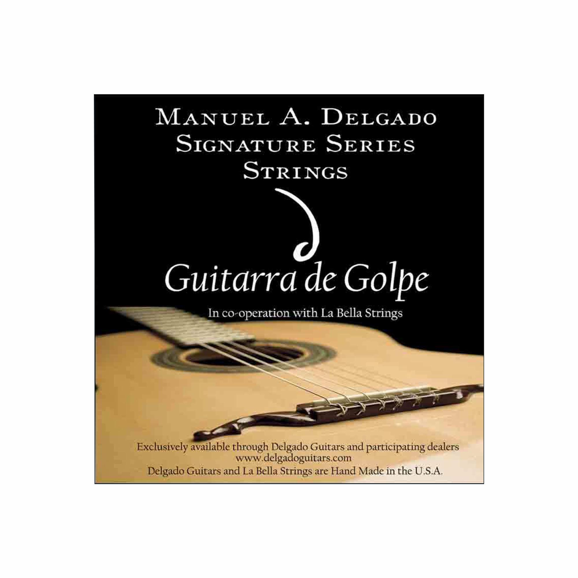 Delgado Guitarra De Golpe Mariachi Strings