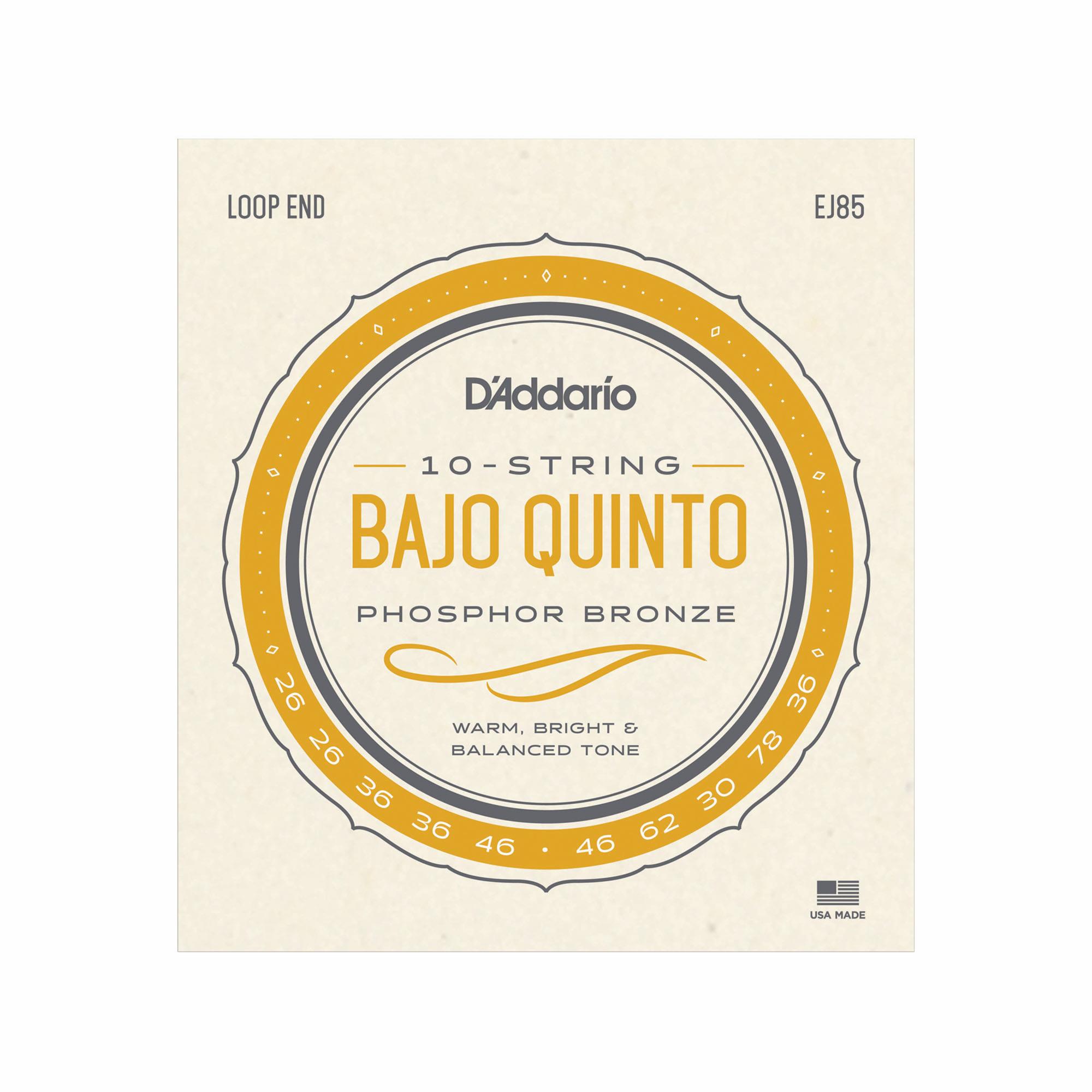 D'Addario EJ85 Bajo Quinto Mariachi Strings