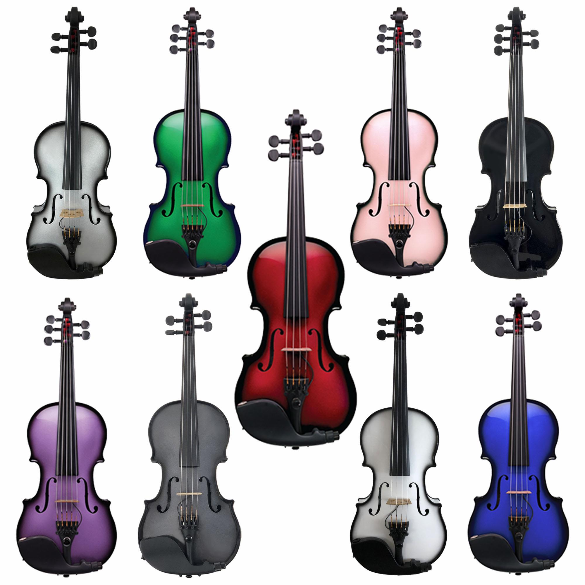 Glasser Carbon Composite AEX Acoustic/Electric Violin - Colors