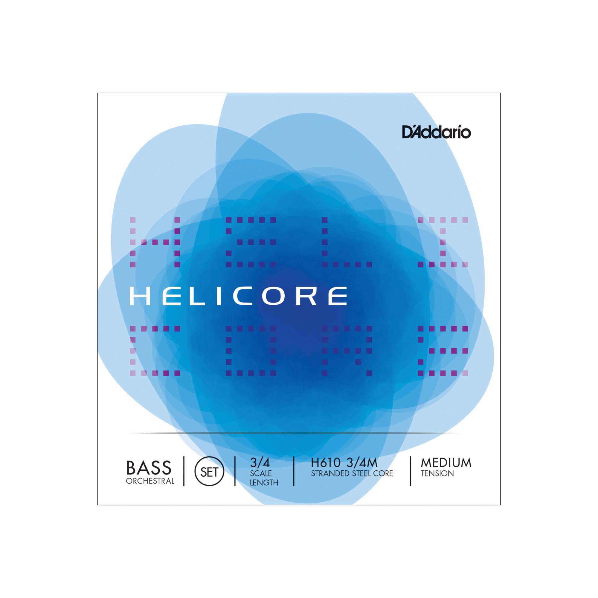 D'Addario Helicore Orchestral Bass Strings