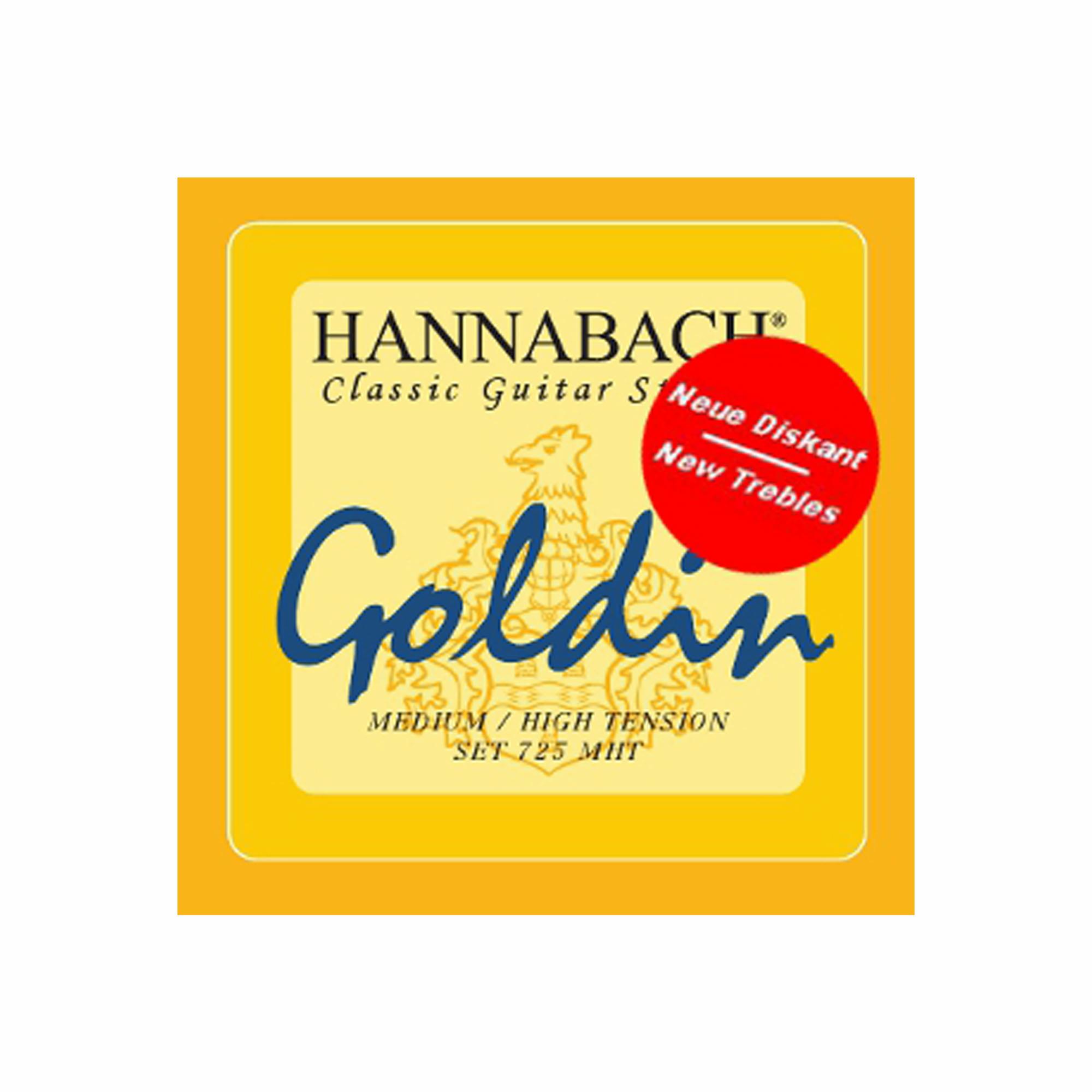 Hannabach 725 Goldin Guitar Strings