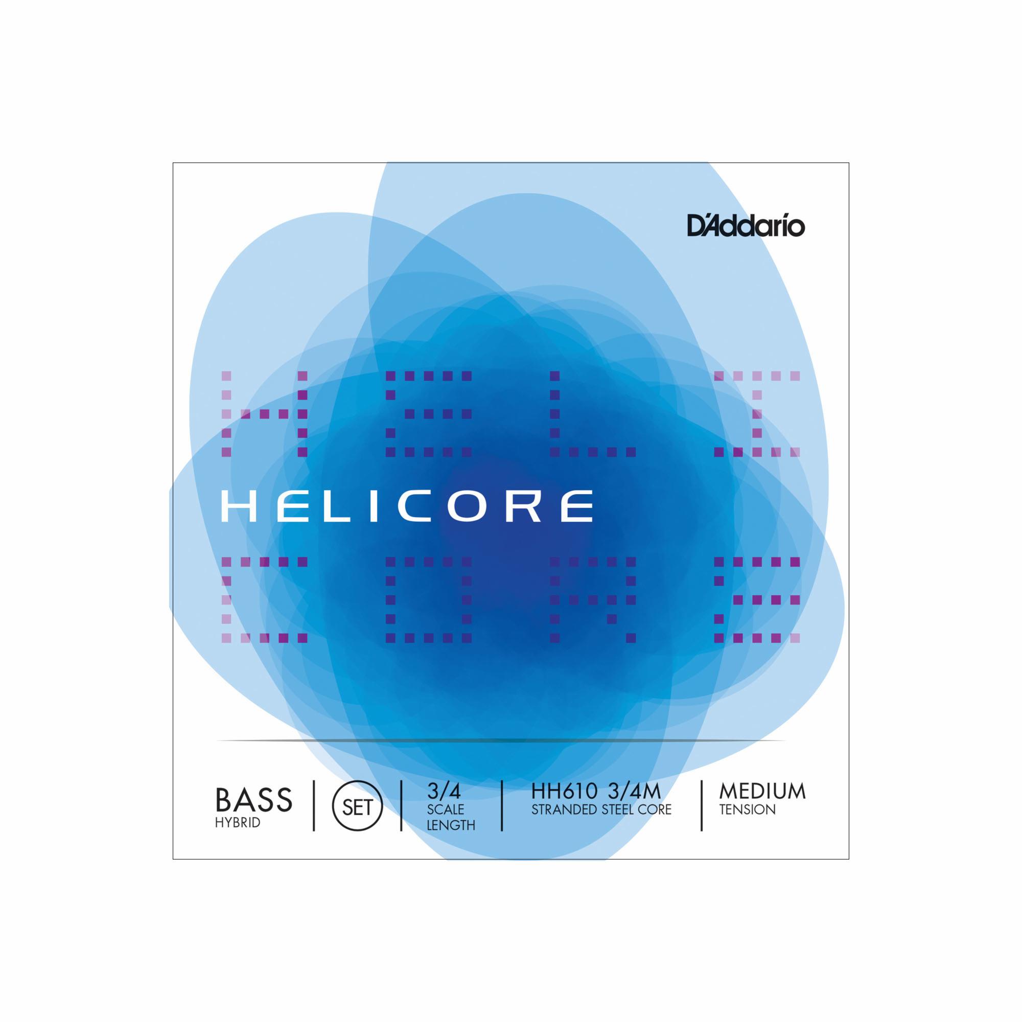 D'Addario Helicore Hybrid Bass Strings