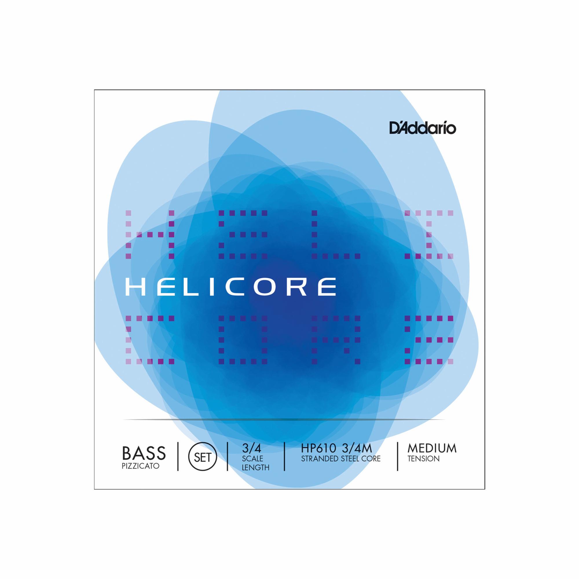 D'Addario Helicore Pizzicato Bass Strings