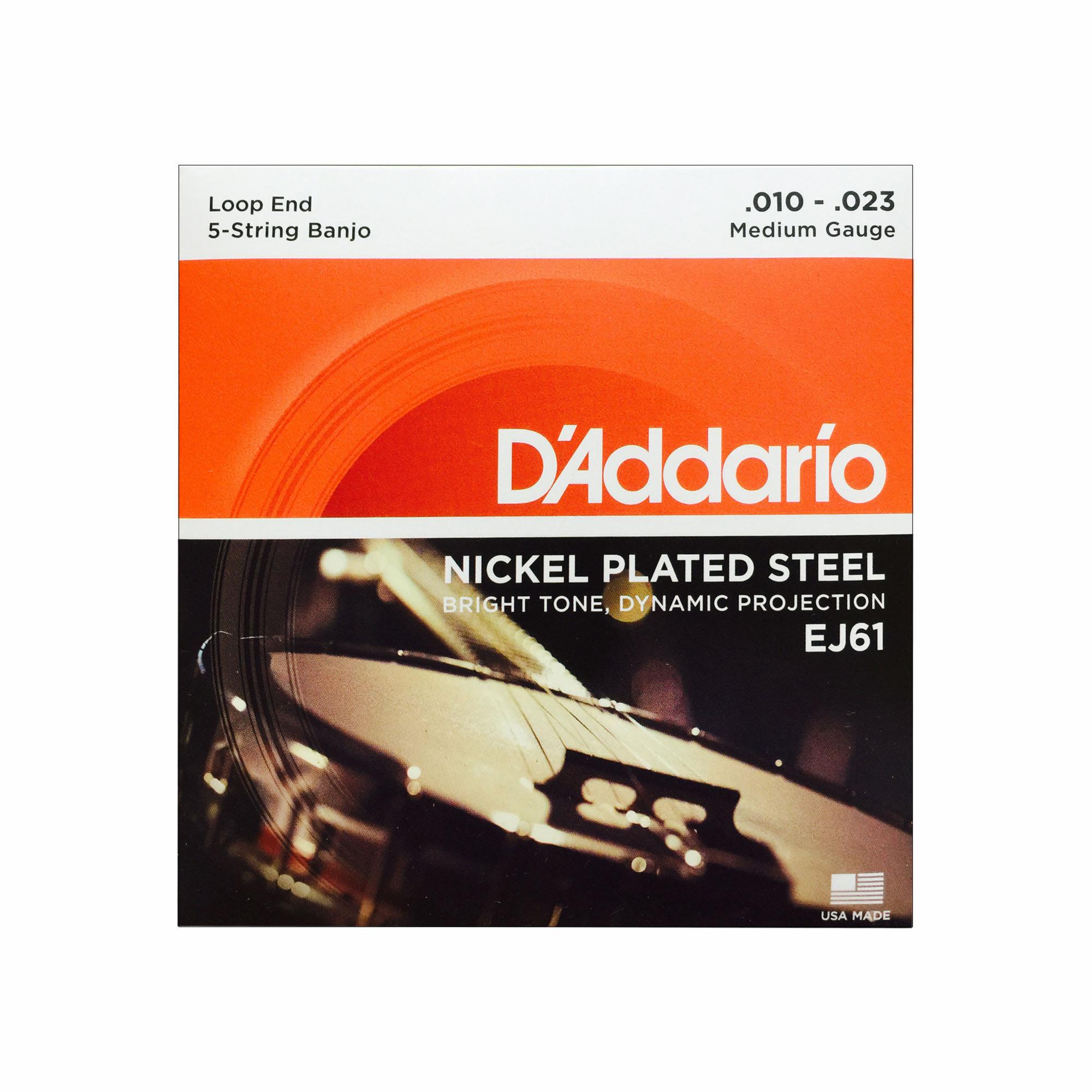 D'Addario Banjo Folk Strings