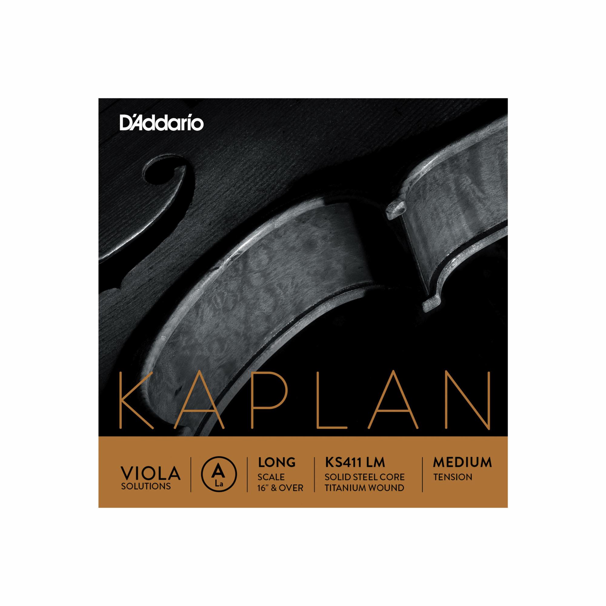 D'Addario Kaplan Solutions Viola Strings